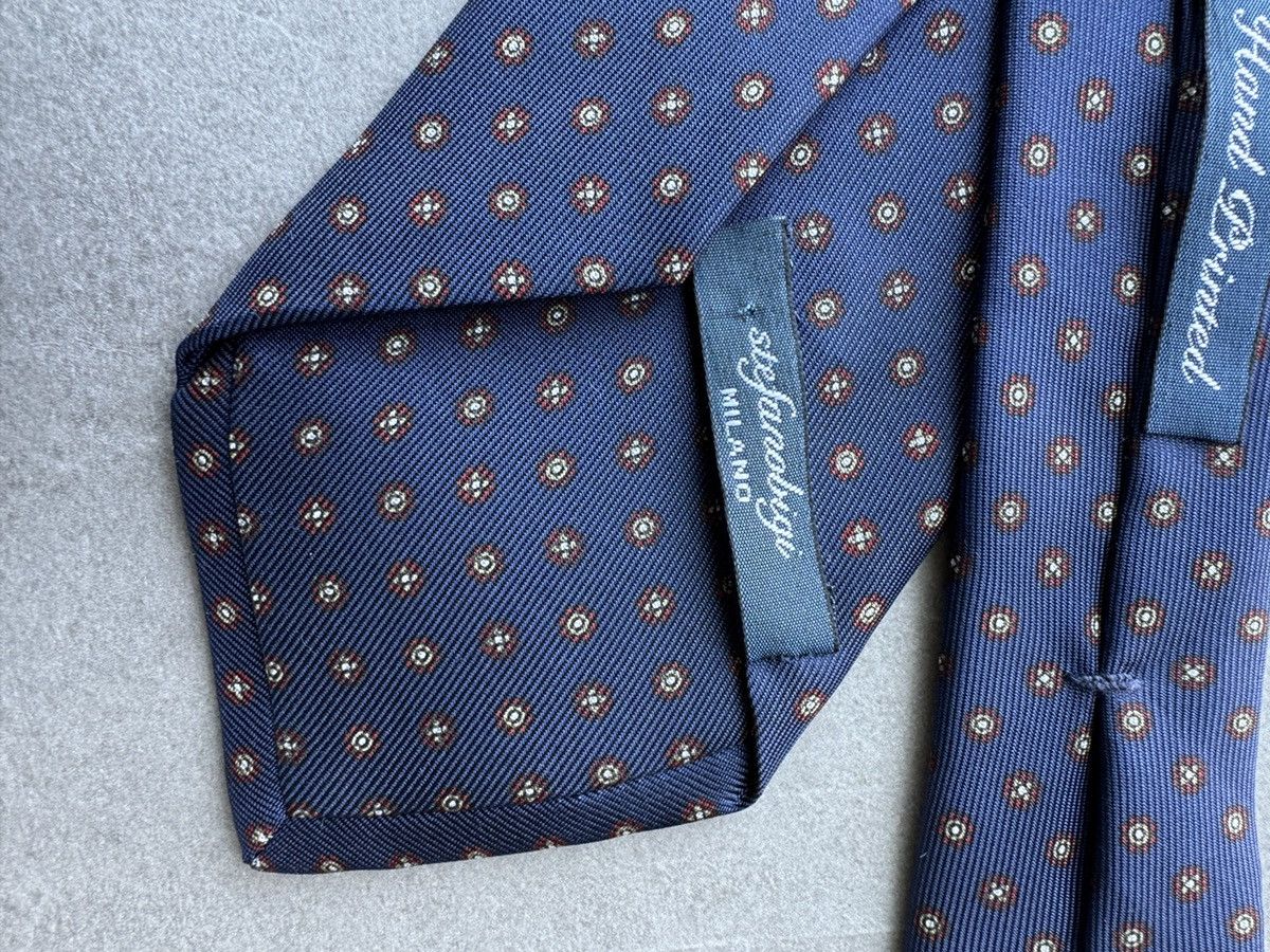 Other Stefanobigi Milano Italy Made Mens Ivy League Silk Neck Tie Size ONE SIZE - 9 Thumbnail