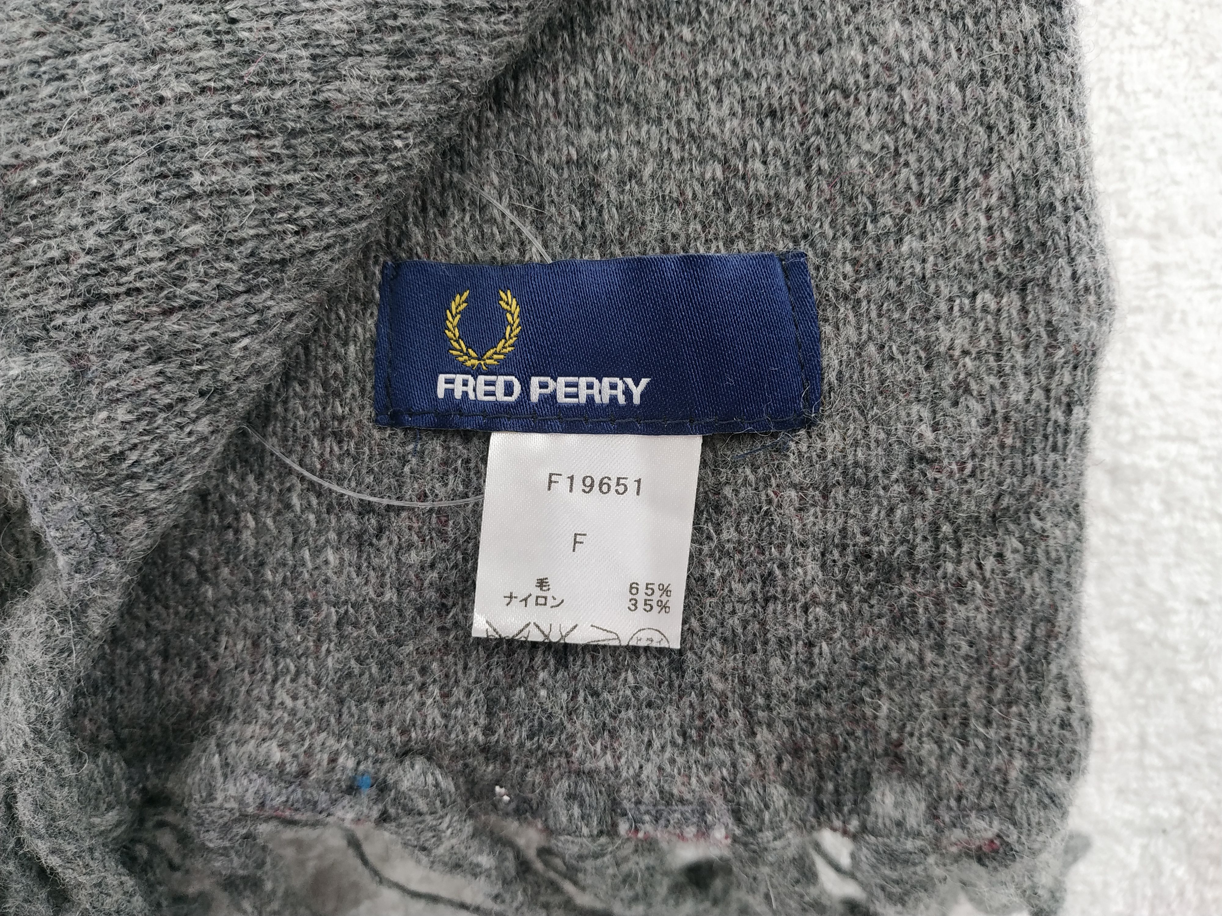 Fred Perry Vintage Fred Perry Scarf/Muffler/Neckwear MF424 Size ONE SIZE - 6 Thumbnail