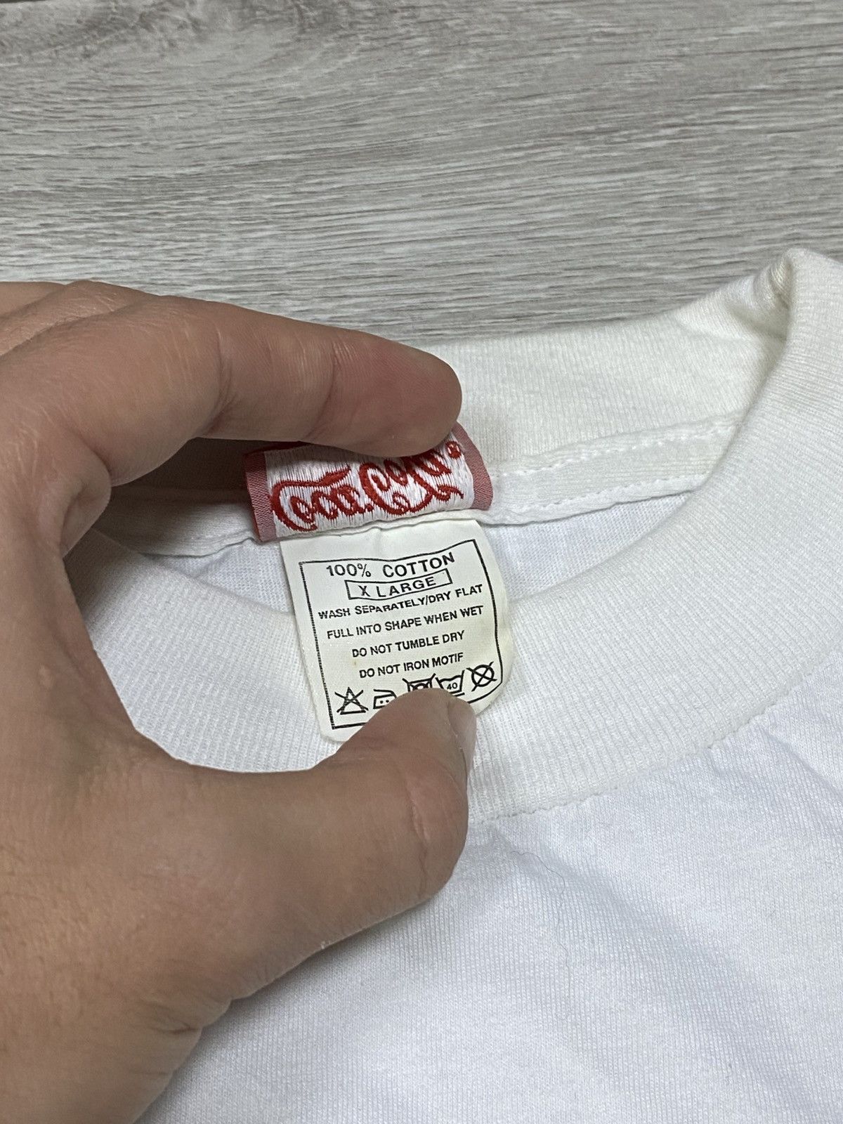 Coca Cola Vintage 1993 Coca Cola Is The Music Promo Tee (Coca Cola) Size US XL / EU 56 / 4 - 6 Thumbnail