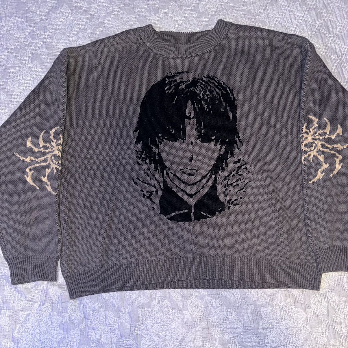 Anime heavyweight chrollo hxh knit sweater Size US XL / EU 56 / 4 - 1 Thumbnail