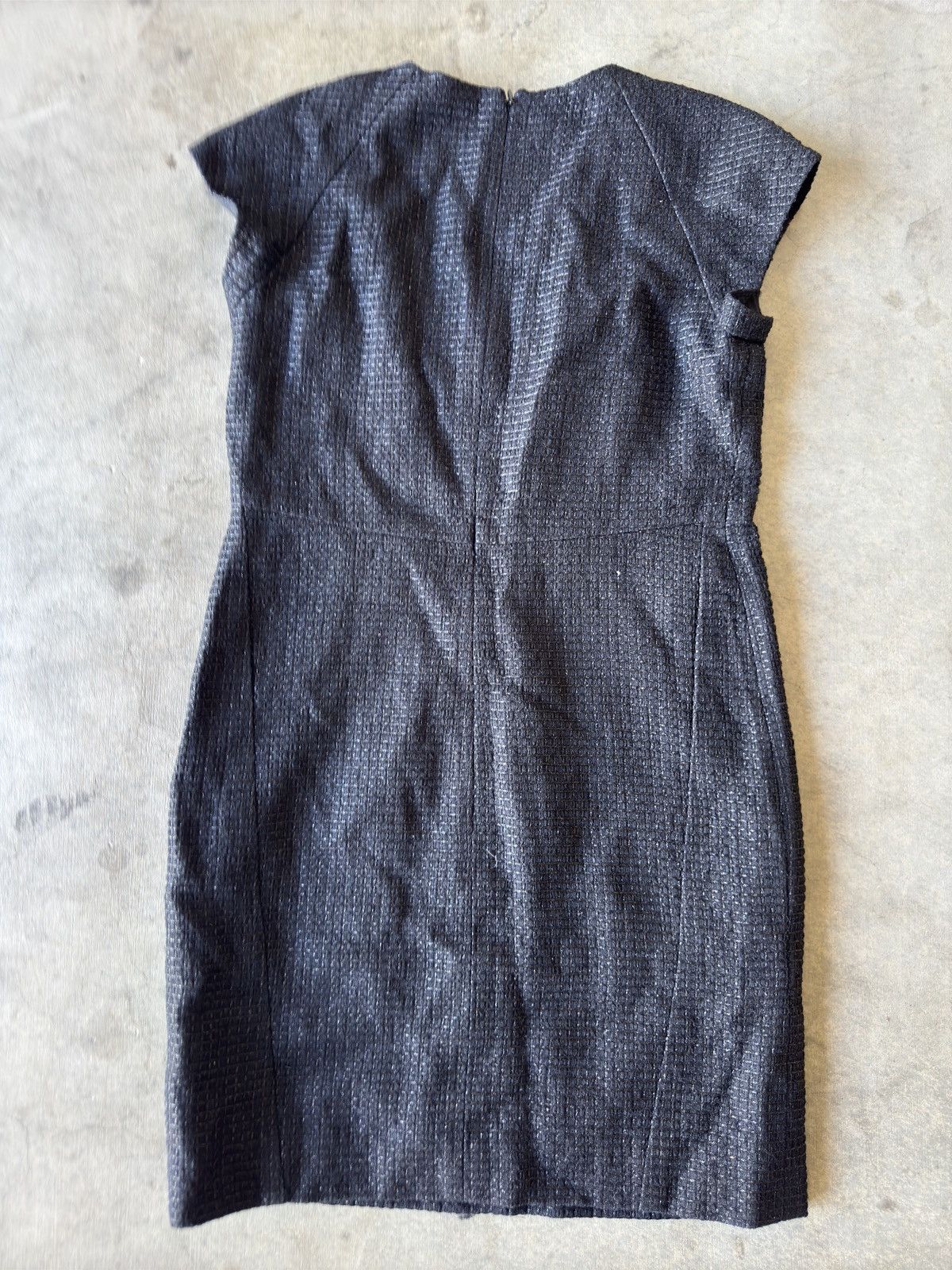 Chanel CHANEL Check Print Tweed Sheath Dress Size XS / US 0-2 / IT 36-38 - 8 Thumbnail