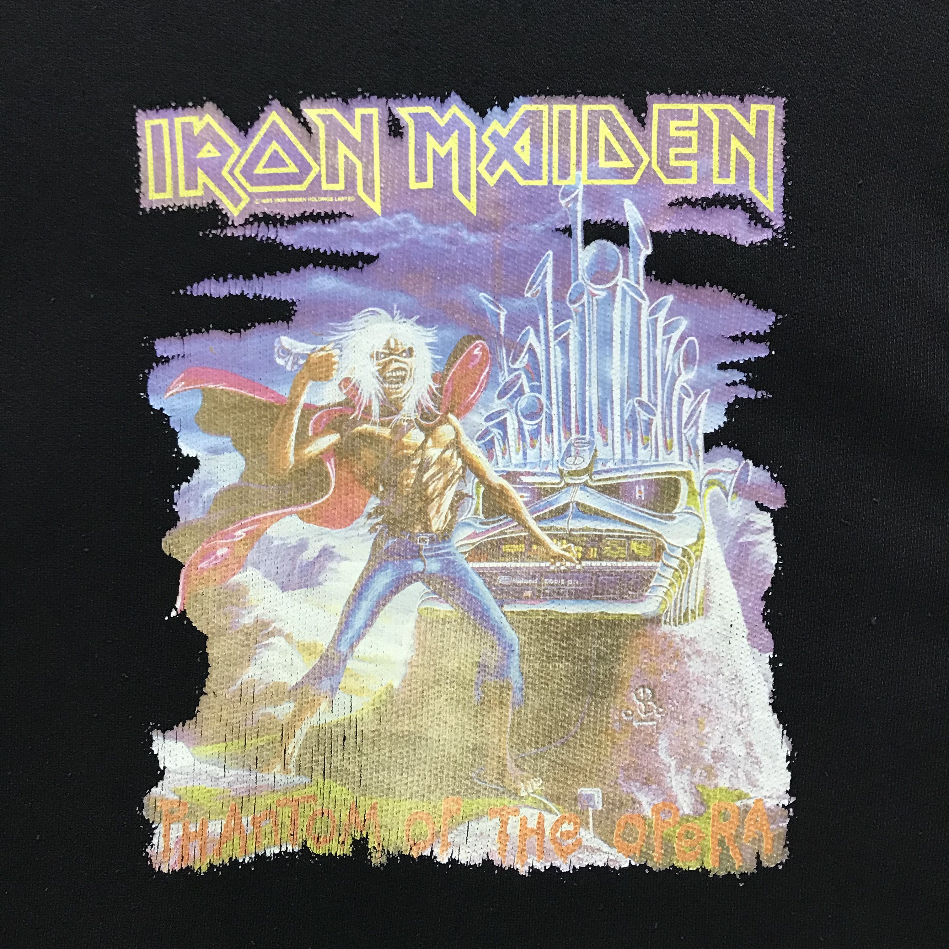 Iron Maiden IRON MAIDEN Phantom Of The Opera 1988 Vintage Sweatshitr Size US L / EU 52-54 / 3 - 5 Thumbnail