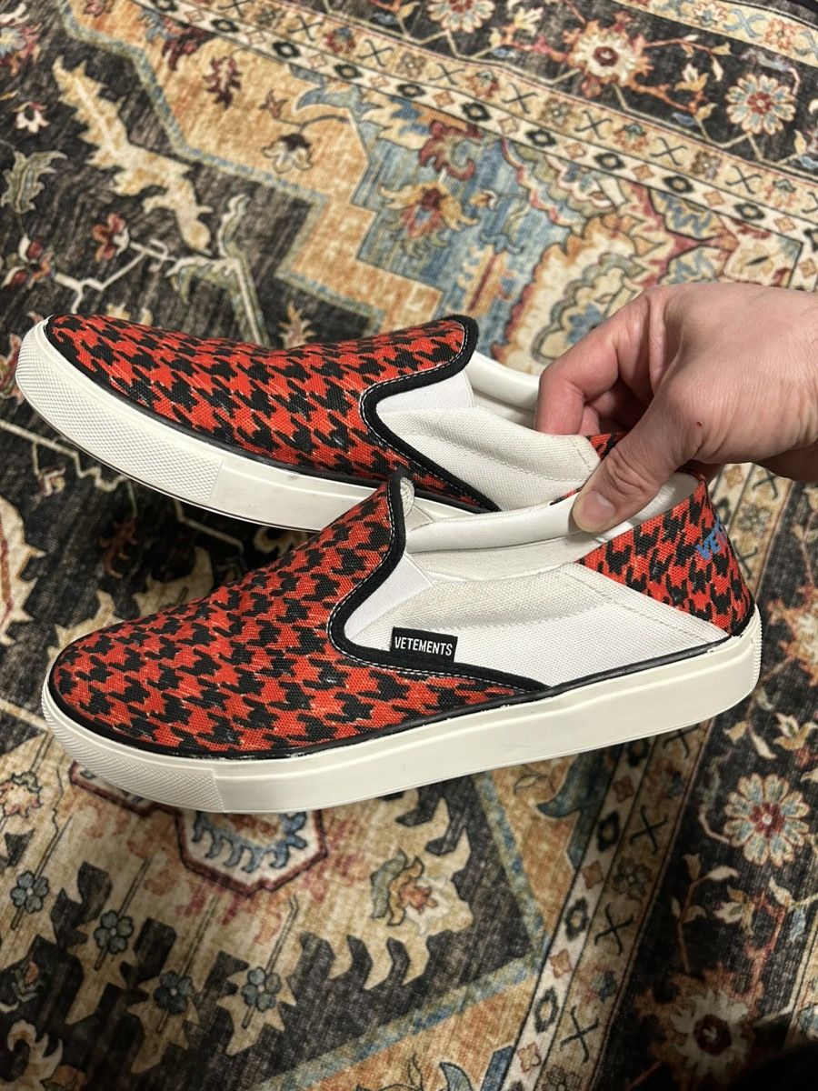 Vetements Vetements Houndstooth Slip-on Size US 7.5 / EU 40-41 - 1 Thumbnail