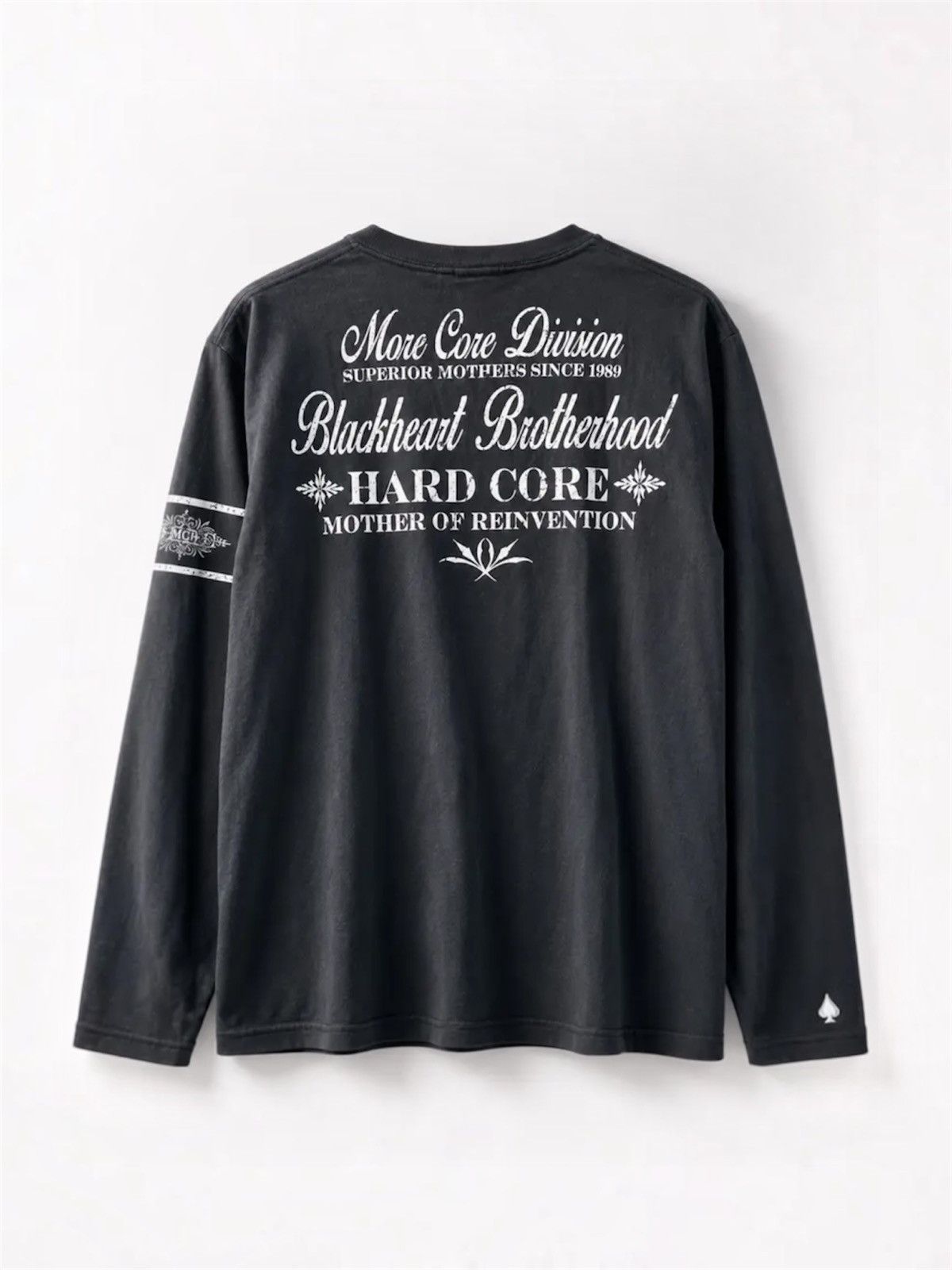 Le Grande Bleu (L.G.B.) Hard Core Style Gothic Poem Long Sleeve Ifsixwas Style Size US L / EU 52-54 / 3 - 1 Thumbnail