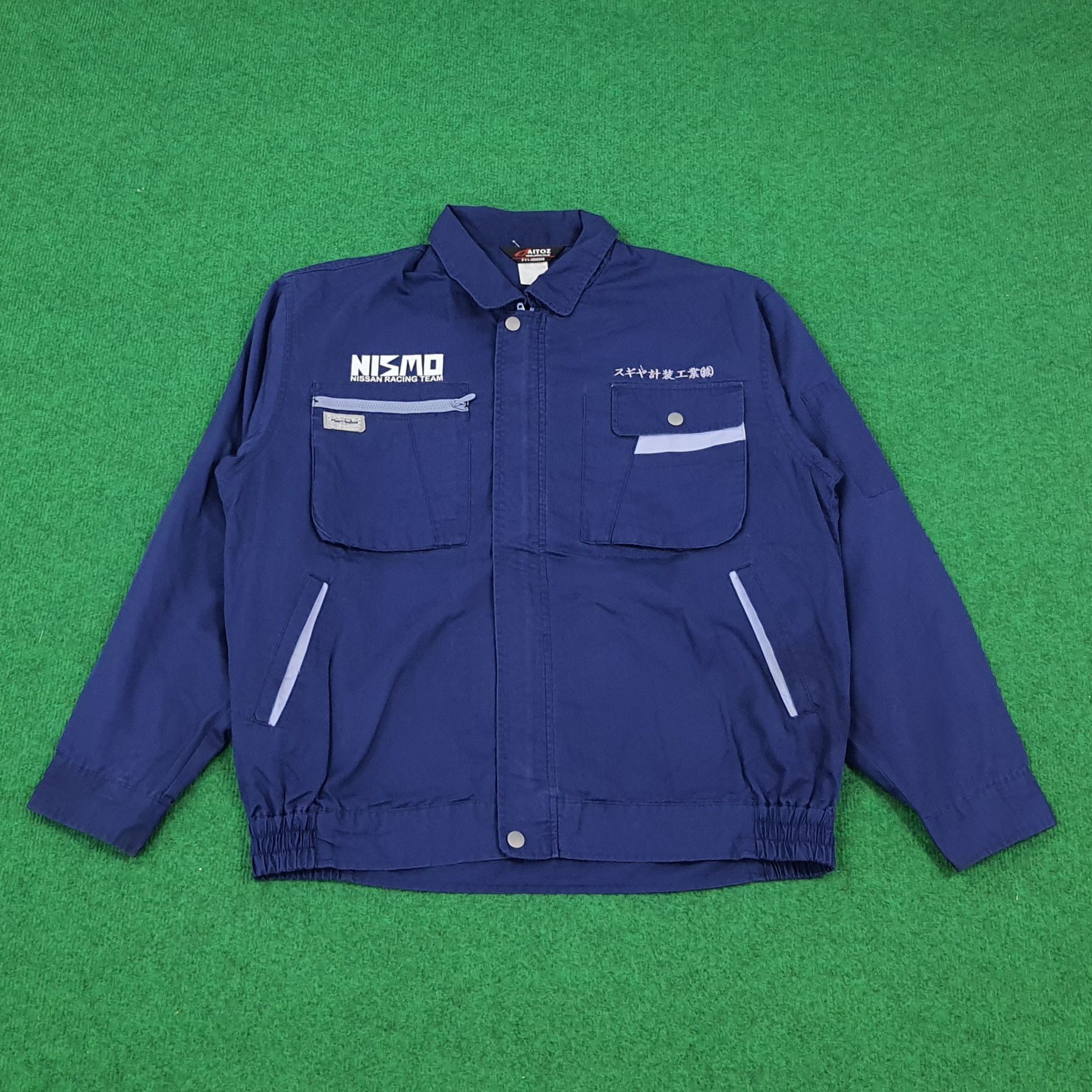 Japanese Brand × Vintage Vintage NISMO Nissan Racing Team Japan Team Jacket Size US L / EU 52-54 / 3 - 3 Thumbnail