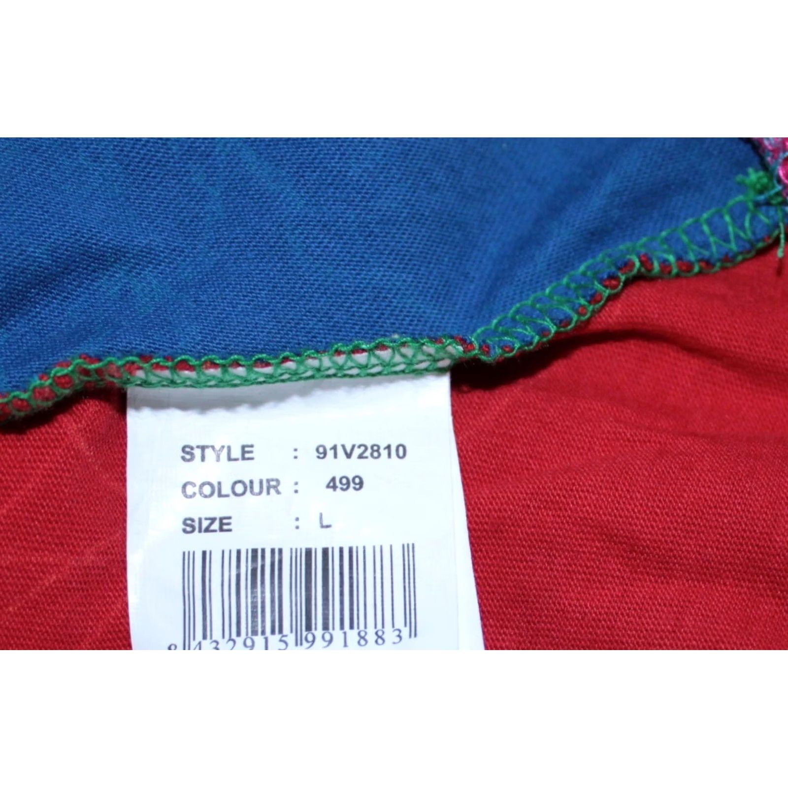 Desigual Desigual Dress L Womens Midi A-Line Multicoloured 91V2810 Size L / US 10 / IT 46 - 7 Thumbnail