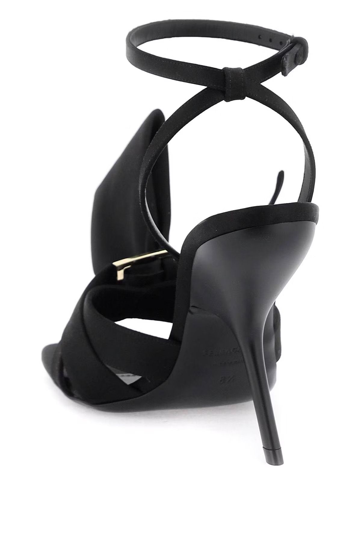 Salvatore Ferragamo o1s22i1n0524 Asymmetric Bow Sandals in Black | Grailed