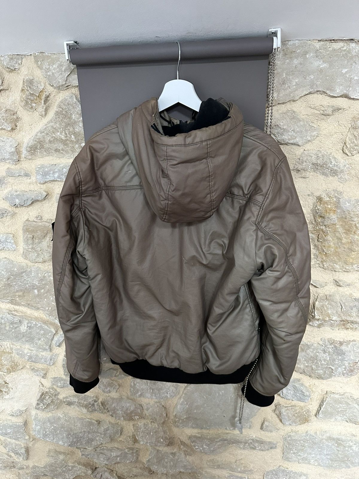 Stone island thermo reflective jacket store