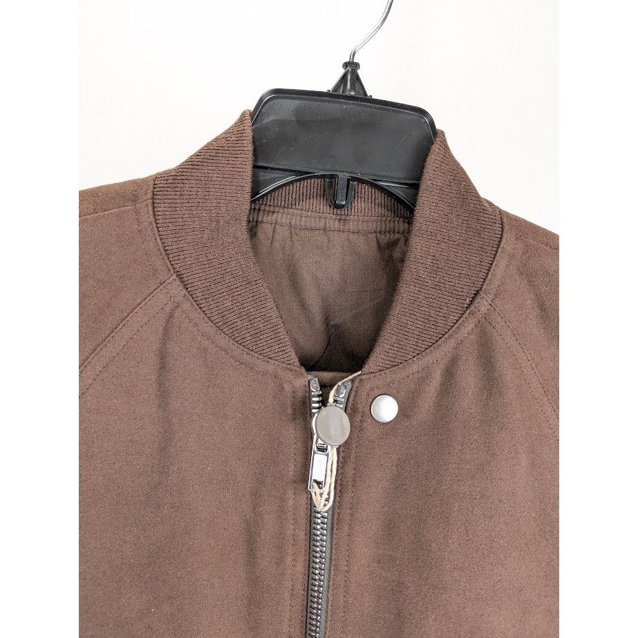 Rick Owens o1rshd1 Bomber Jacket in Brown Size US M / EU 48-50 / 2 - 3 Thumbnail