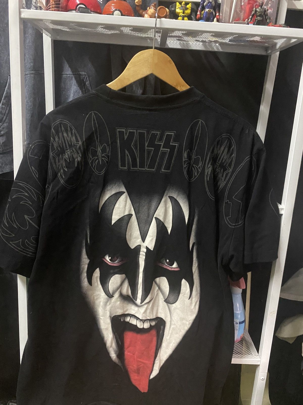 Band Tees × KISS × Vintage BOOTLEG OVERPRINT KISS Size US XL / EU 56 / 4 - 8 Thumbnail