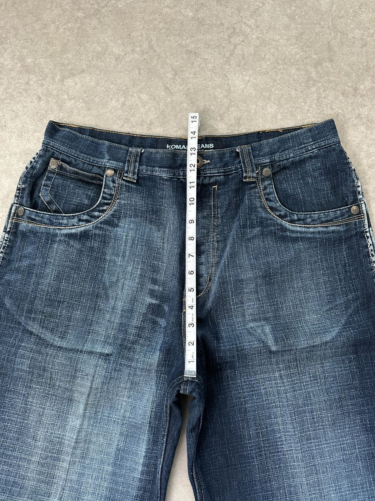 Vintage Vintage Faded Blue Denim Jeans Y2K Baggy Skater Style Pants Size US 36 / EU 52 - 10 Thumbnail