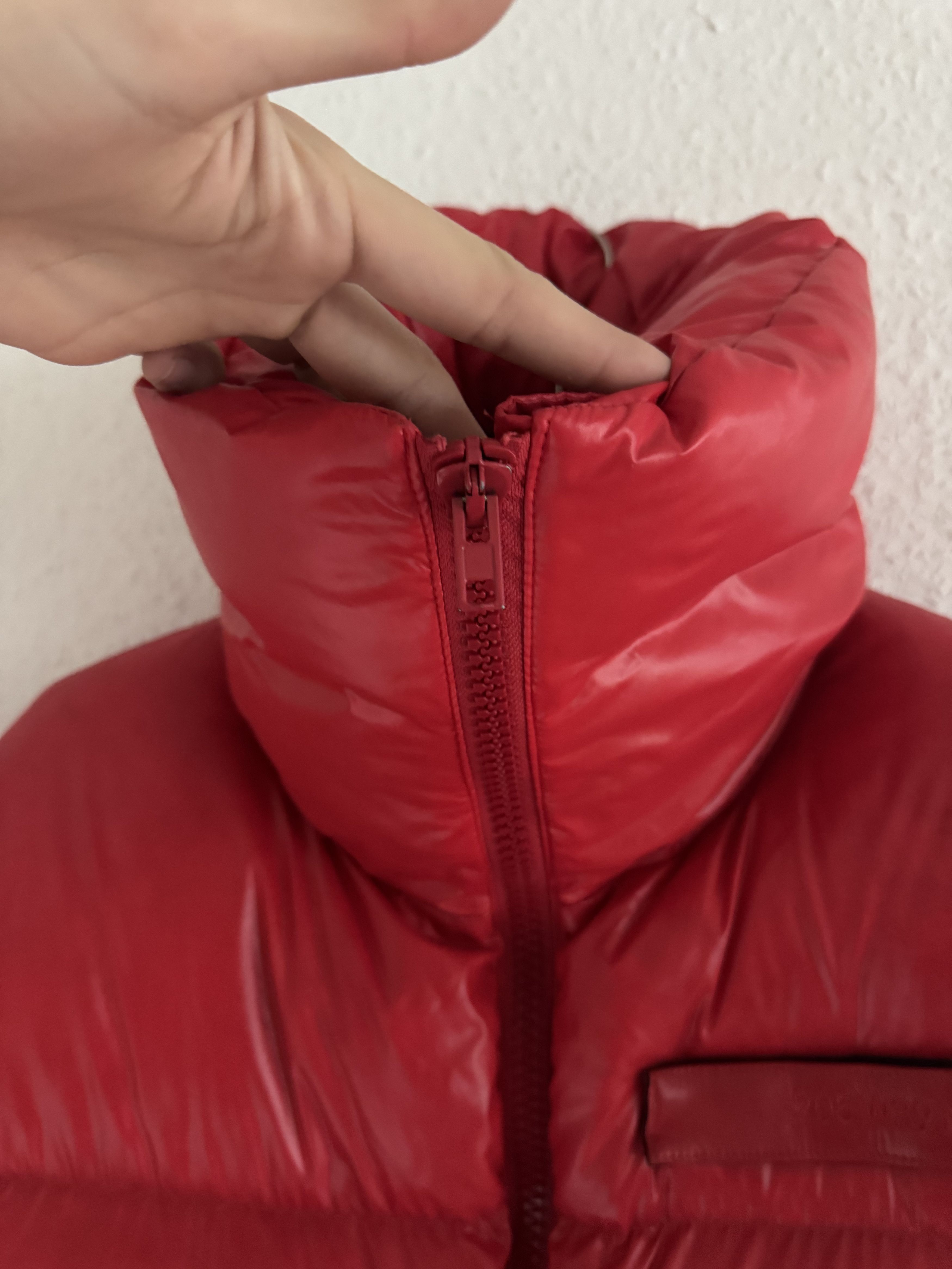 Calvin Klein 205W39NYC Red Oversized Puffer Jacket Size US XL / EU 56 / 4 - 23 Thumbnail