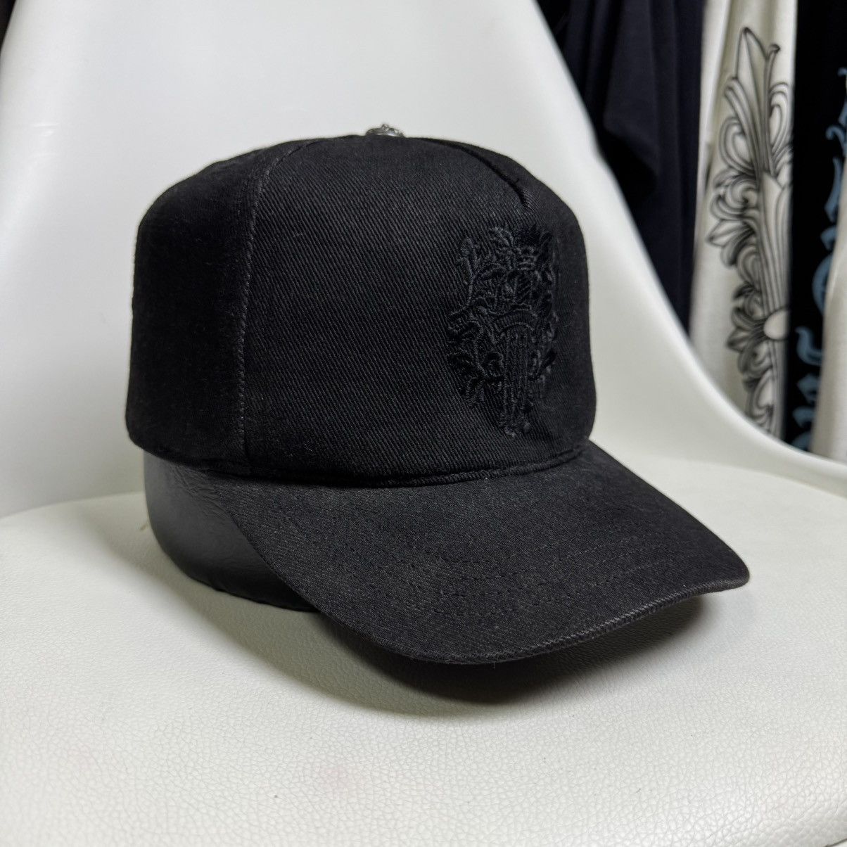 クロムハーツ CH Dagger Slouchy 5 Panel Hat SILVER BUTTON クロムハーツ CH Dagger Slouchy 5 Panel Hat SILVER BUTTON