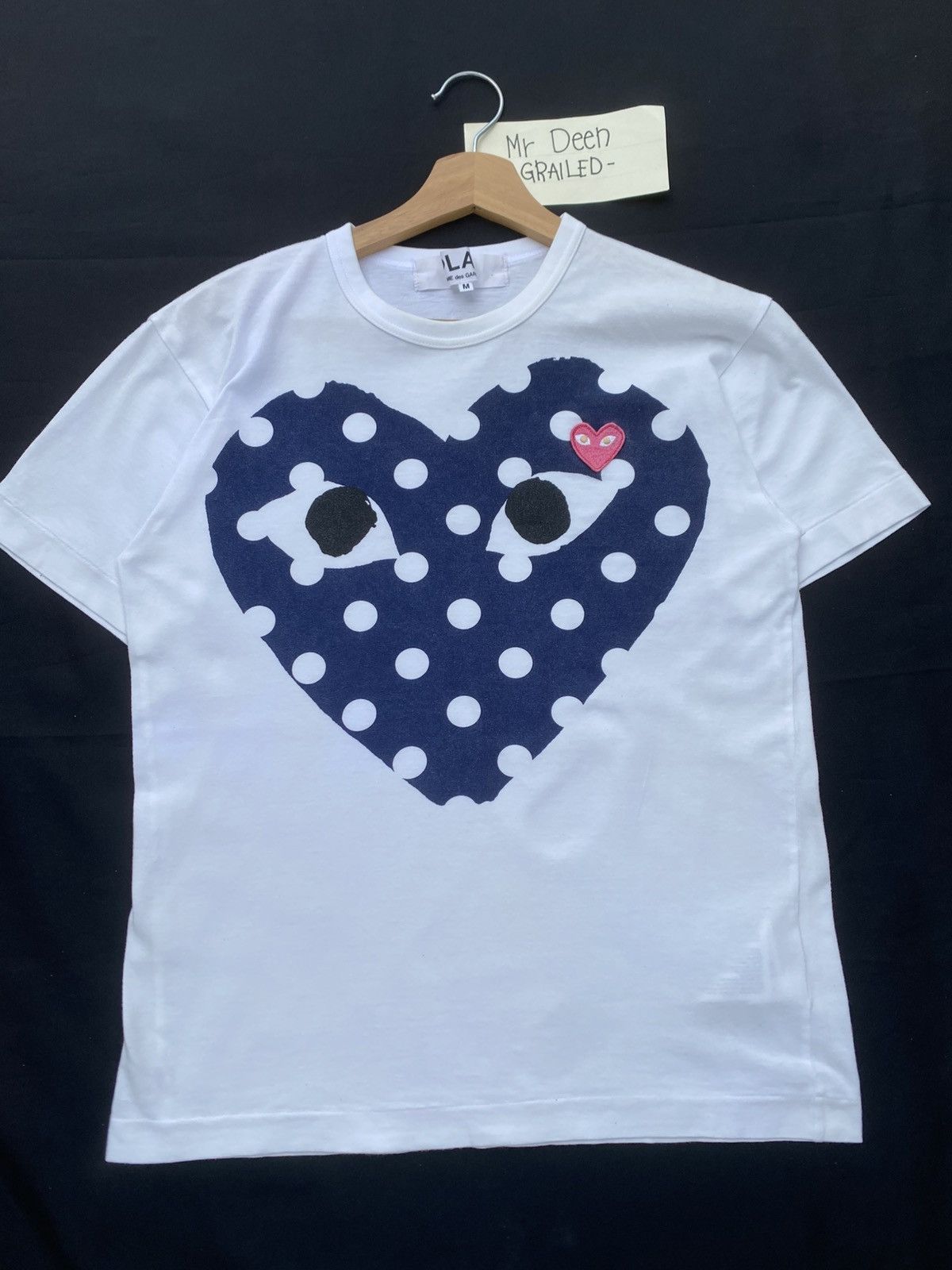 Comme des Garcons Play Comme Des Garcons T Shirt Polka Dot Big Logo Size US S / EU 44-46 / 1 - 4 Thumbnail