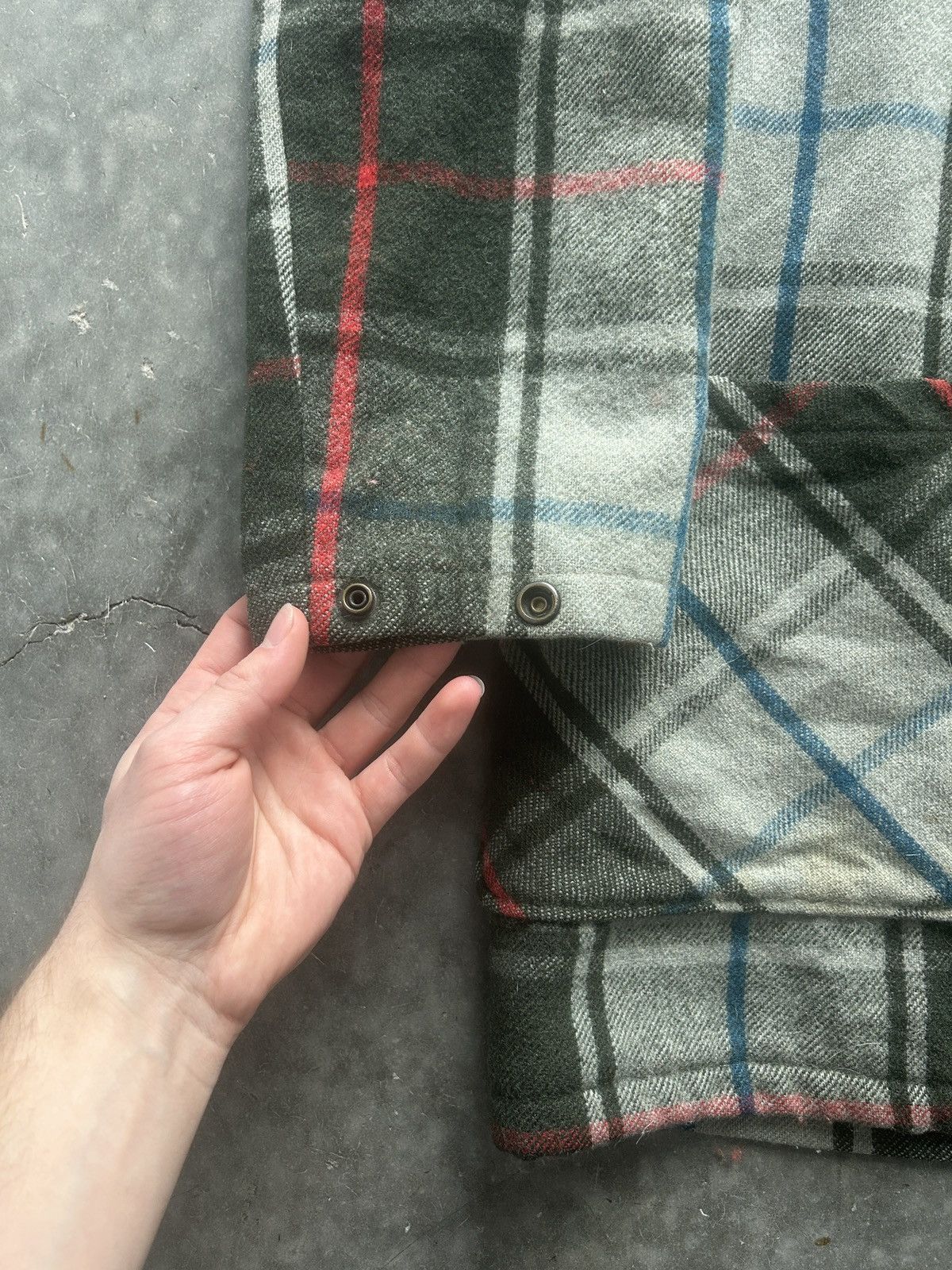 Vintage × Woolrich Woolen Mills Vintage 1950s Woolrich Plaid Parka Size US M / EU 48-50 / 2 - 2 Thumbnail