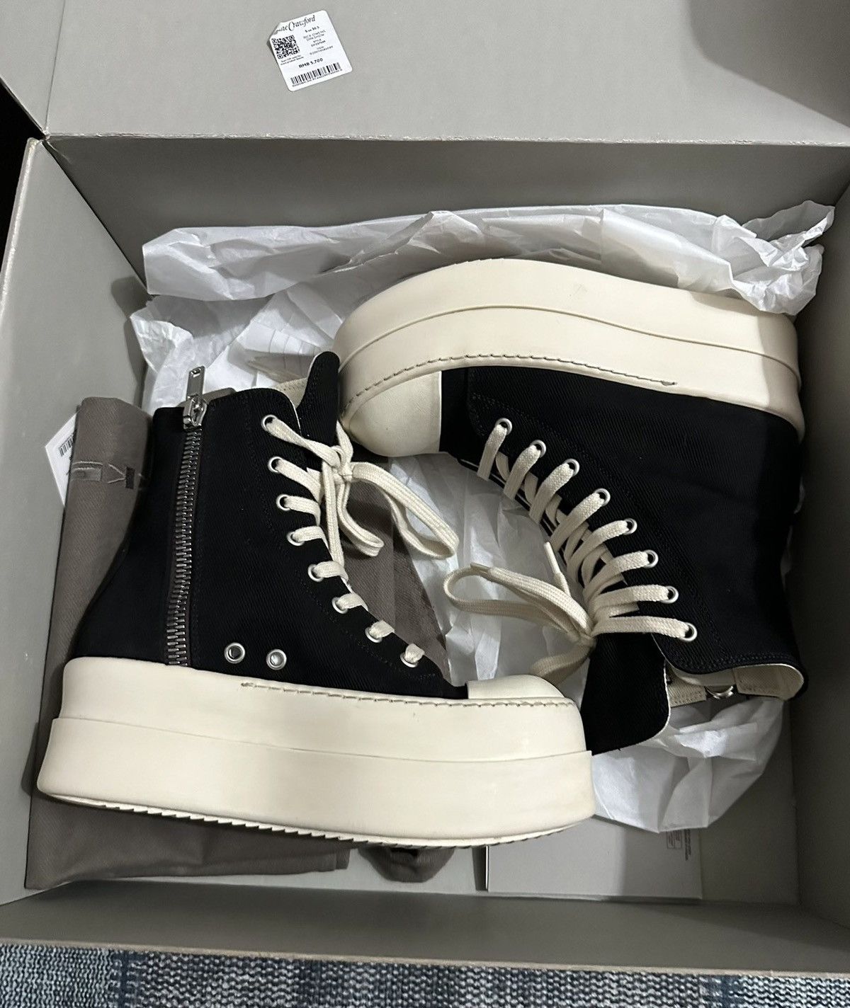 Rick Owens Rick Owens high-top thick-soled big Converse Size US 6.5 / IT 36.5 - 6 Thumbnail