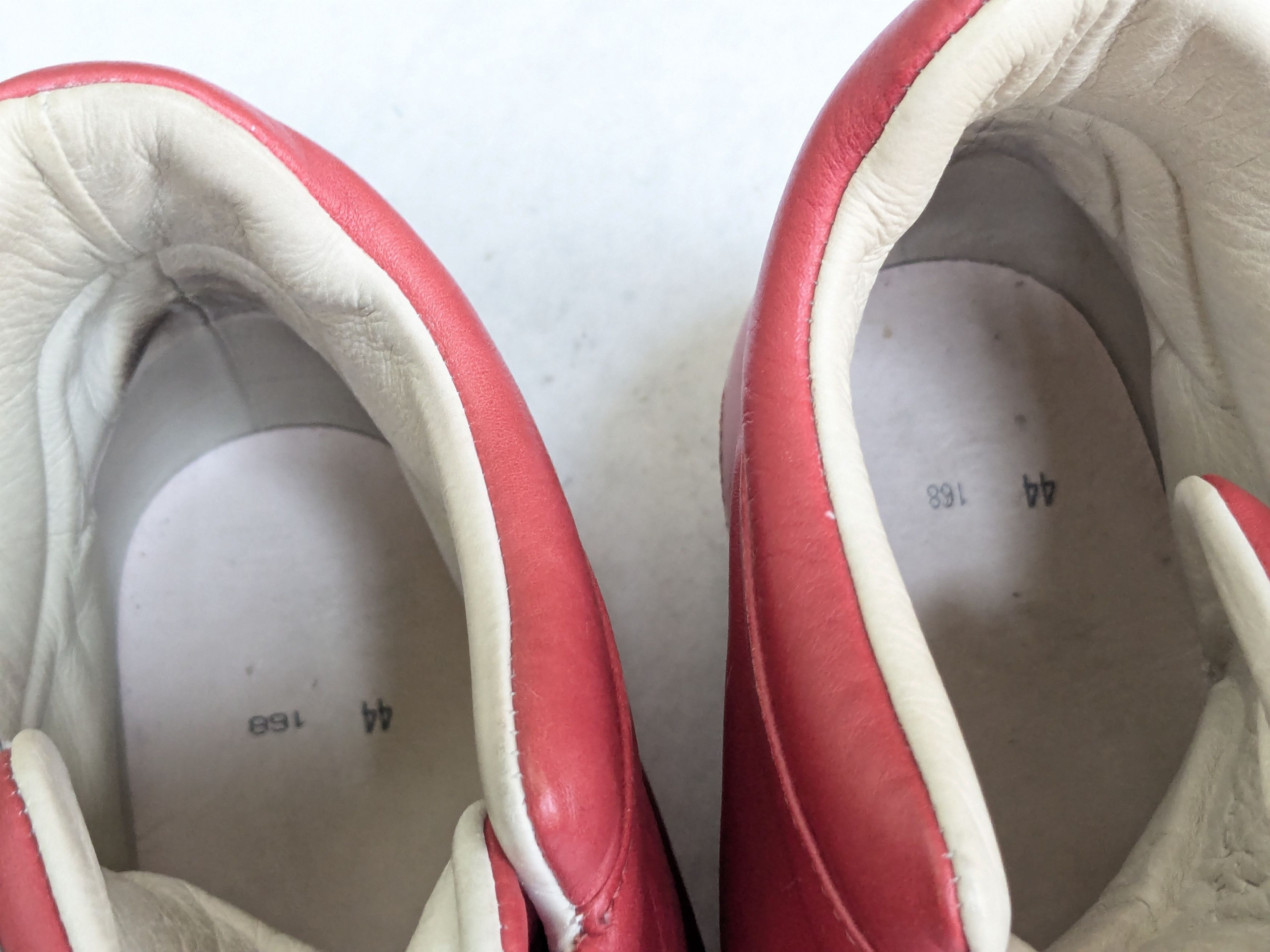 Maison Margiela Maison Margiela Clinic Sneakers Red 11 44 High Tops Leather Size US 11 / EU 44 - 7 Thumbnail