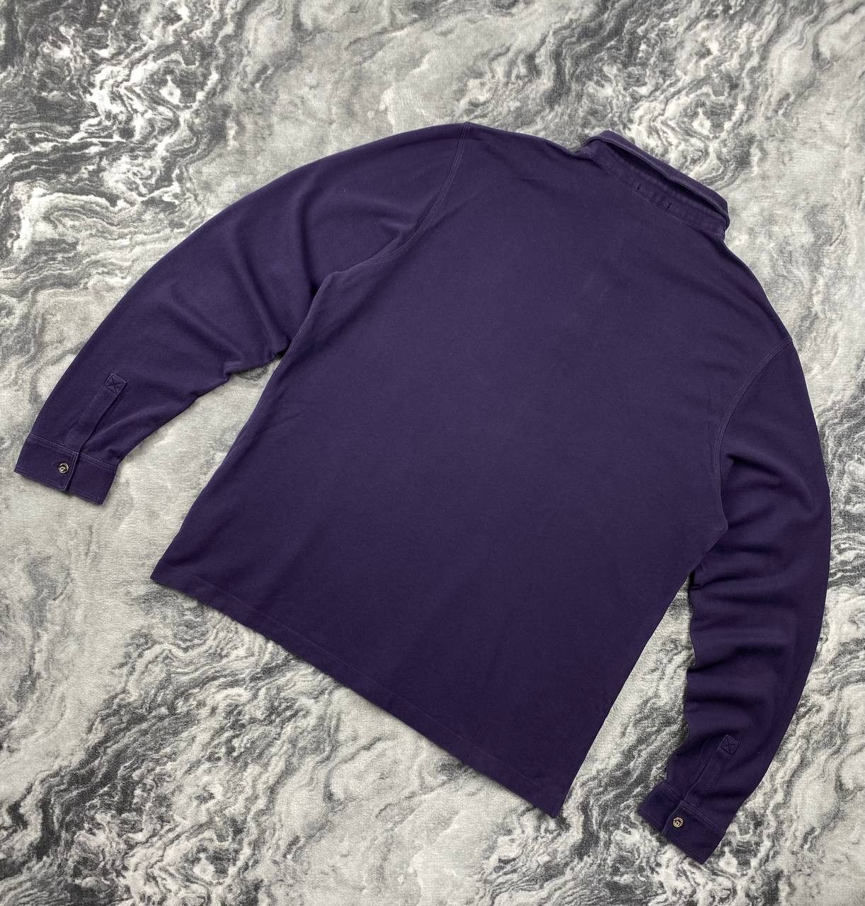 Burberry Vintage Burberry Brit Polo Nova Check Long Sleeve Men Size US XXL / EU 58 / 5 - 12 Thumbnail