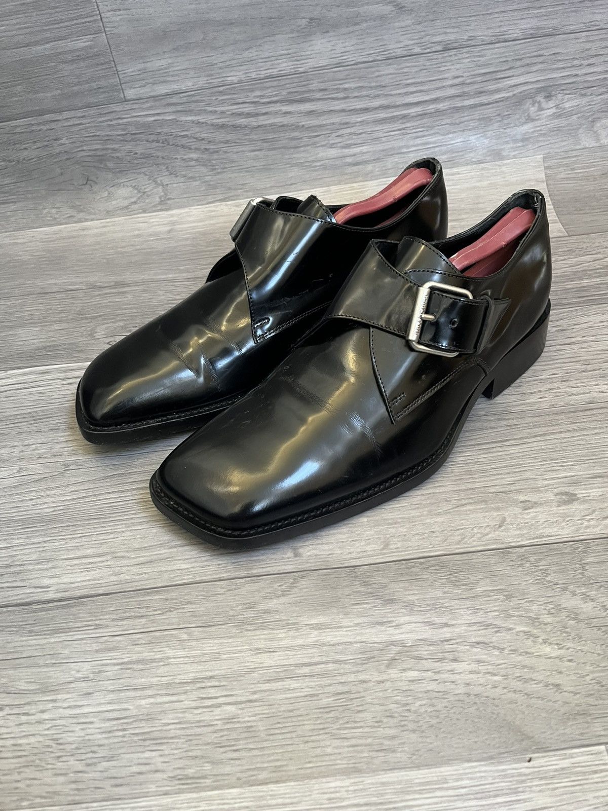 Balenciaga Balenciaga square toe derby single monk strap sz 41 Size US 8 / EU 41 - 3 Thumbnail