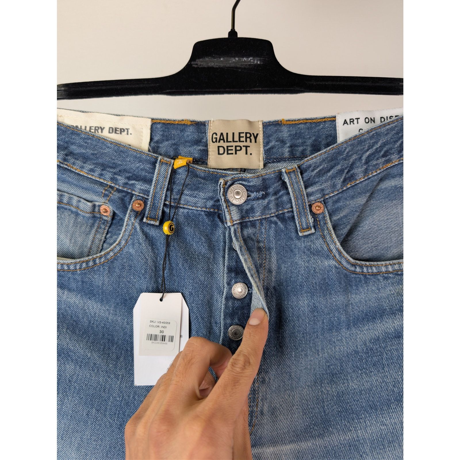 Gallery Dept. o1rshd1 Ventura Short in Indigo Blue Size US 30 / EU 46 - 7 Thumbnail