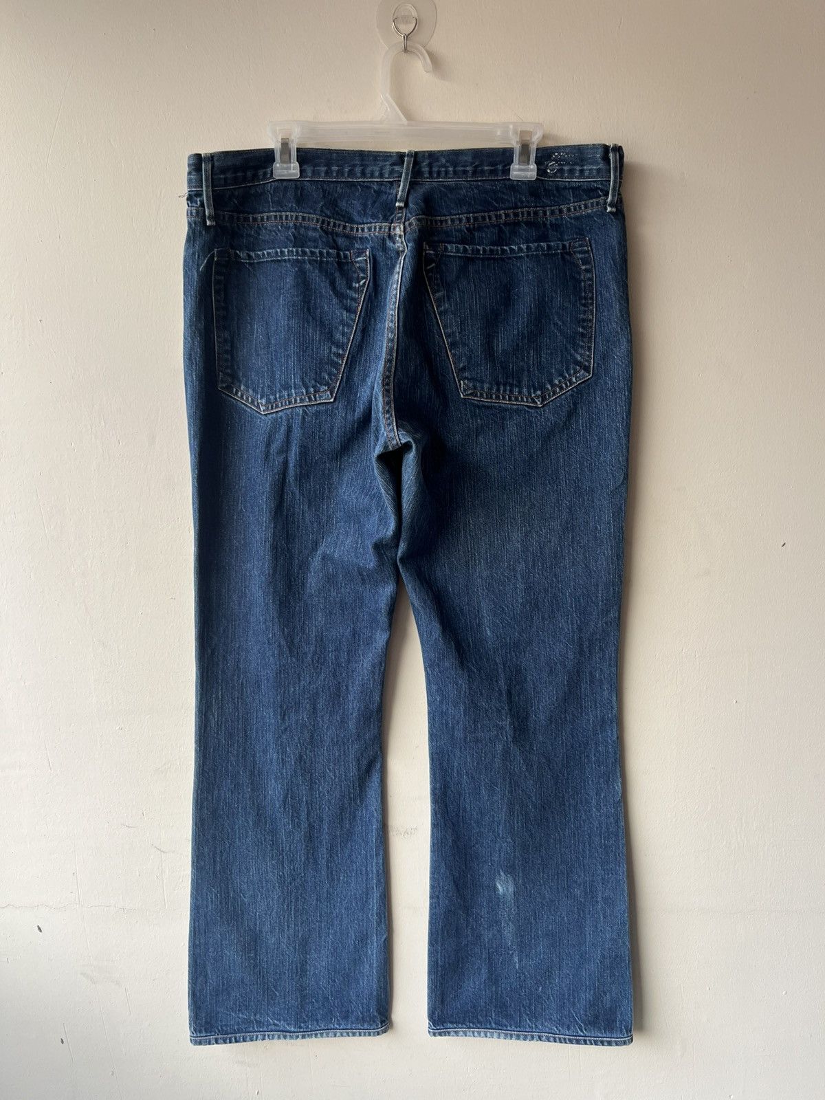 Earnest Sewn Vintage 2000s Earnest Sewn Made in Usa Denim Bootcut Jeans Size US 36 / EU 52 - 2 Thumbnail