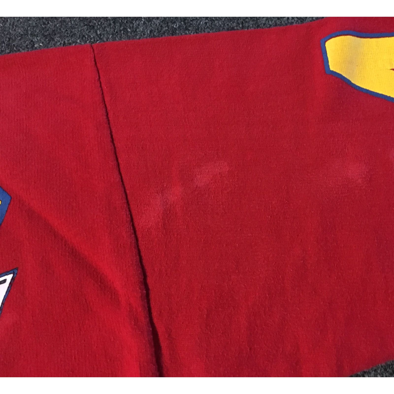Disney VINTAGE Mickey Mouse Go For It Sweatshirt S Mens Red 80s 90s Disney Cartoon Pullover Night Basketball Theme Park Looney Tunes USA Size US S / EU 44-46 / 1 - 6 Thumbnail