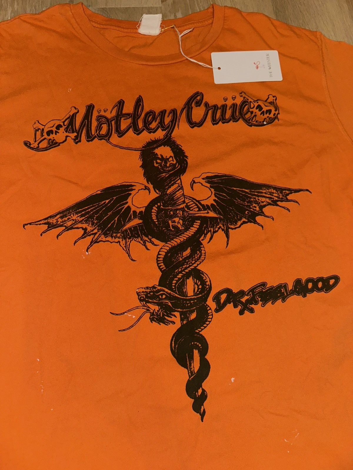 MadeWorn Madeworn Mötley Crüe T-Shirt Size US XXL / EU 58 / 5 - 3 Thumbnail