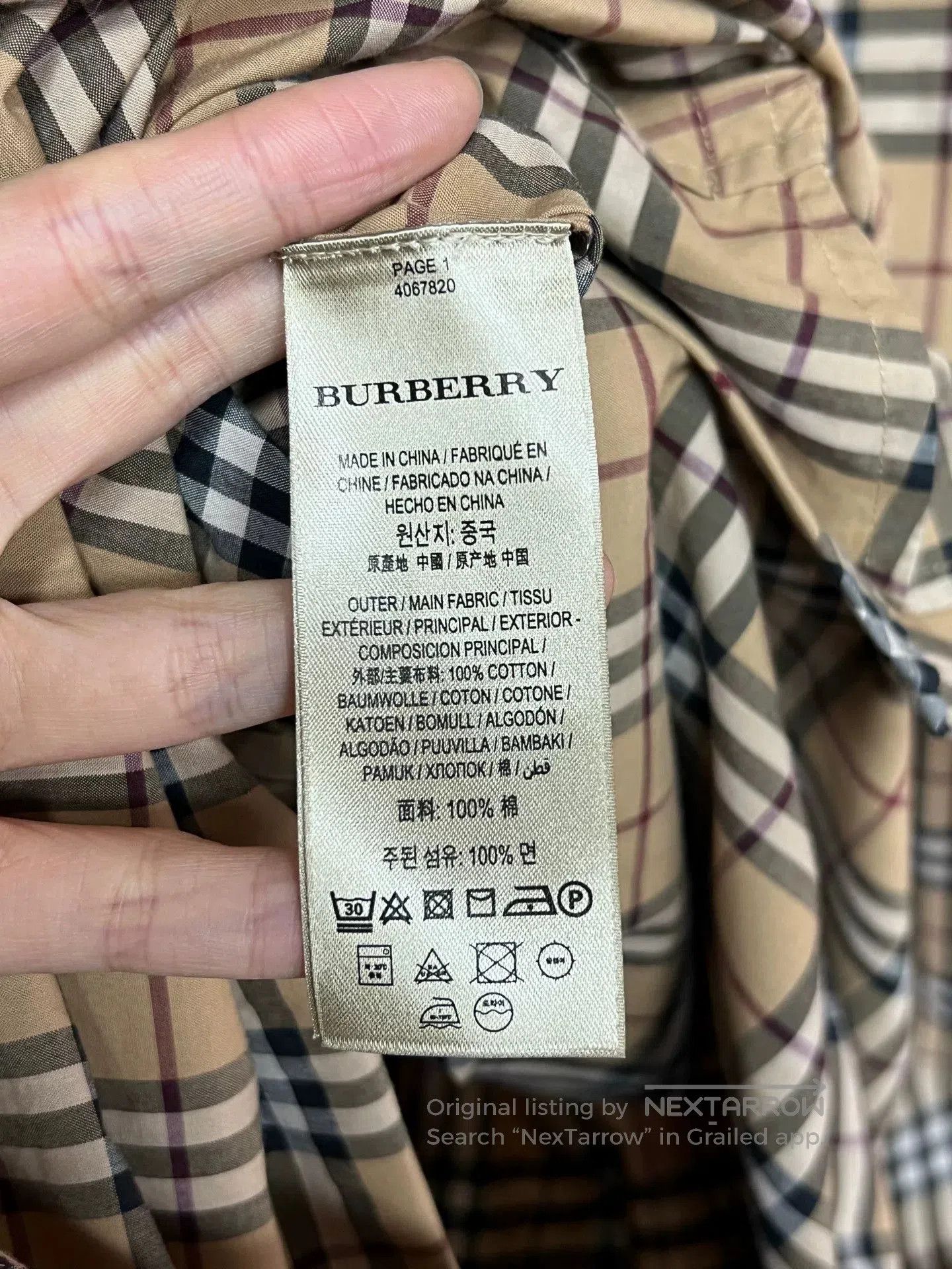 Burberry Burberry Plaid Shirt Dress Size UK6. Size XS / US 0-2 / IT 36-38 - 3 Thumbnail