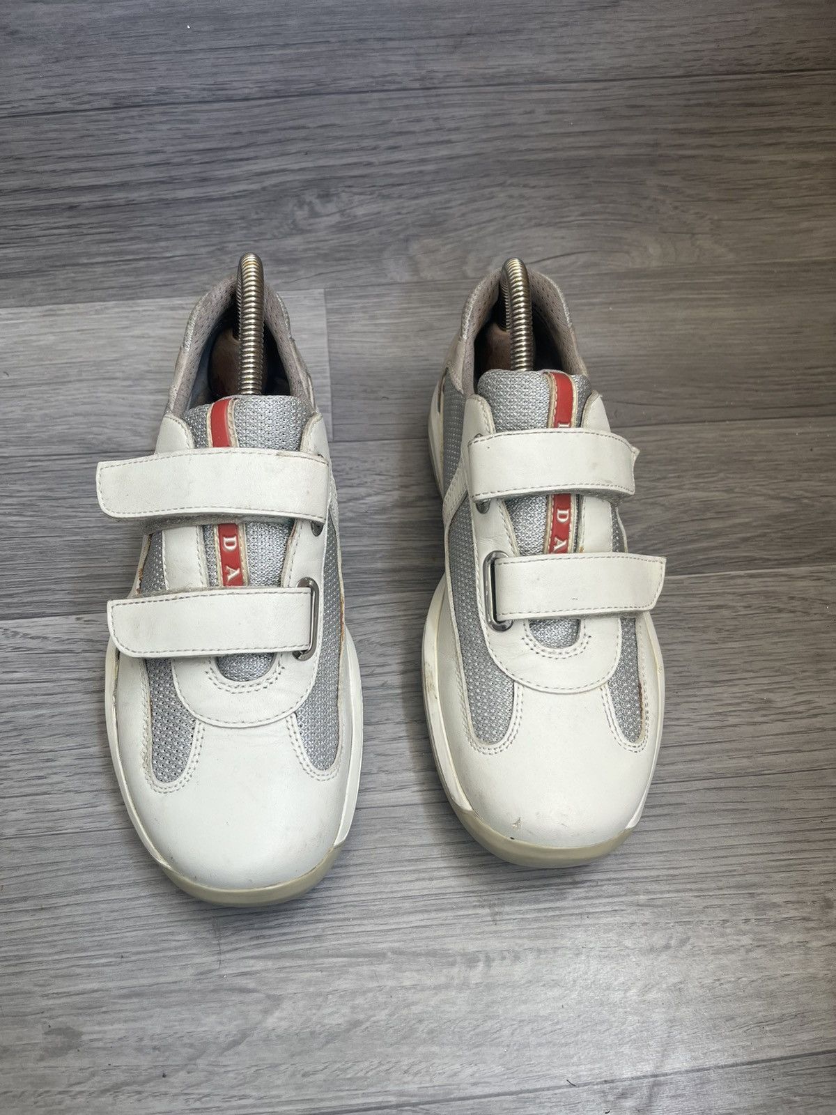 Prada Prada american cup strap low top sneakers sz36 Size US 6 / IT 36 - 3 Thumbnail