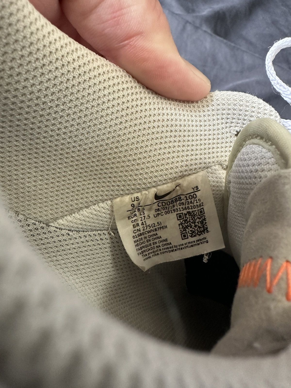 Nike Air Force 1 ‘07 LV8 Size US 9.5 / EU 42-43 - 9 Thumbnail