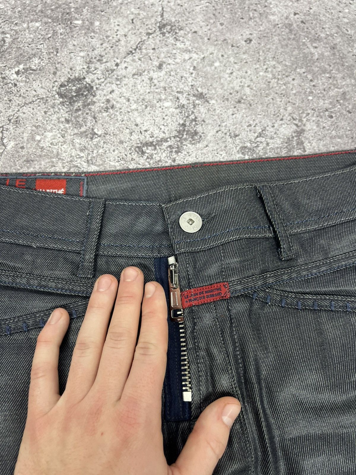 Marithe + Francois Girbaud Marithe Francois Girbaud Denim Pants Jeans Size 29" - 6 Thumbnail