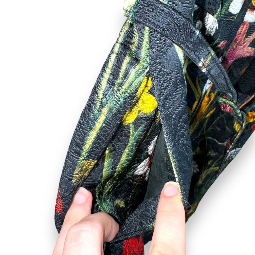 Oscar De La Renta NWT Oscar De La Renta Floral Print Midi Length Dress Sz 12 Size XL / US 12-14 / IT 48-50 - 9 Thumbnail
