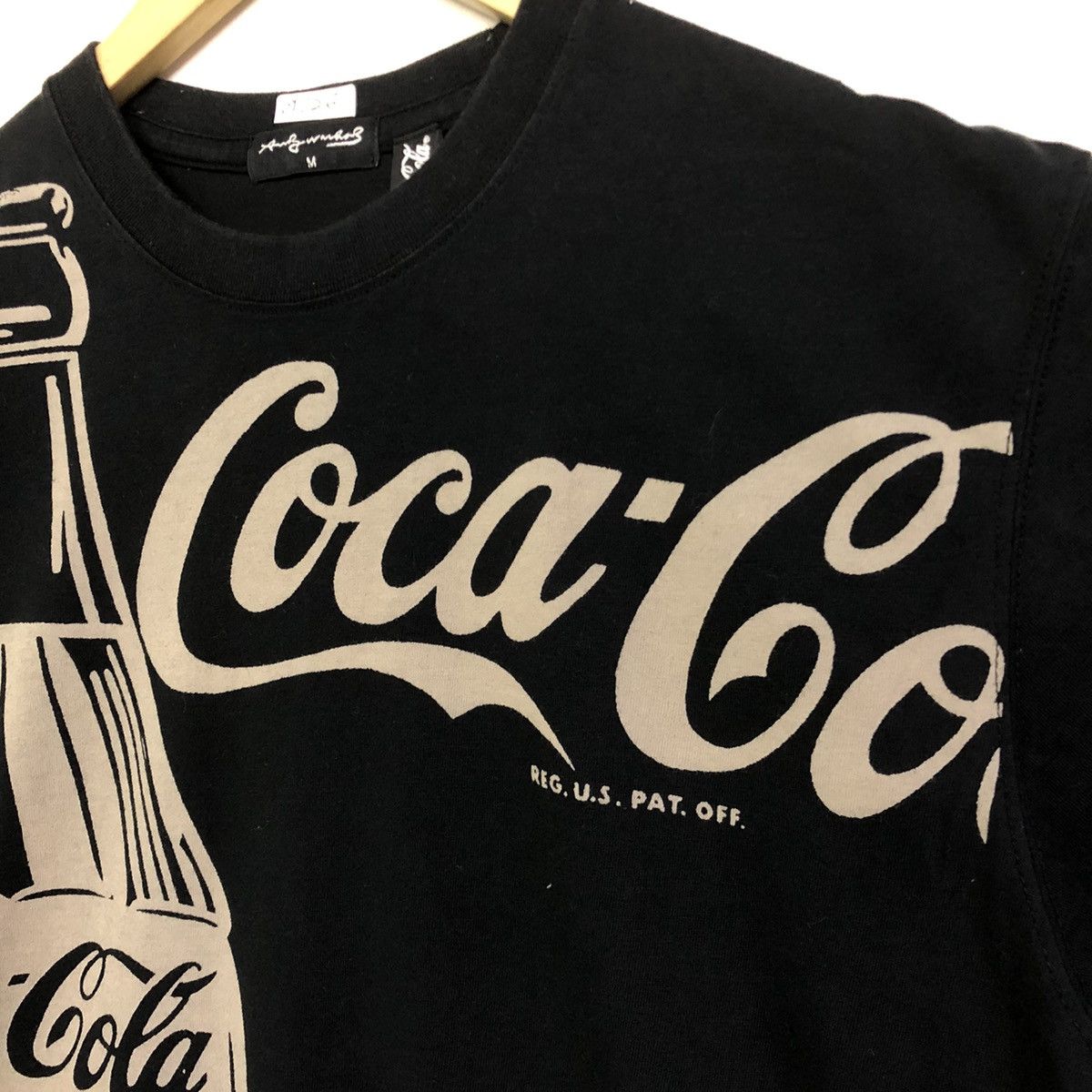 Andy Warhol × Coca Cola Vintage Uniqlo X Andy Warhol Art Coca Cola Tshirt Size US M / EU 48-50 / 2 - 8 Thumbnail