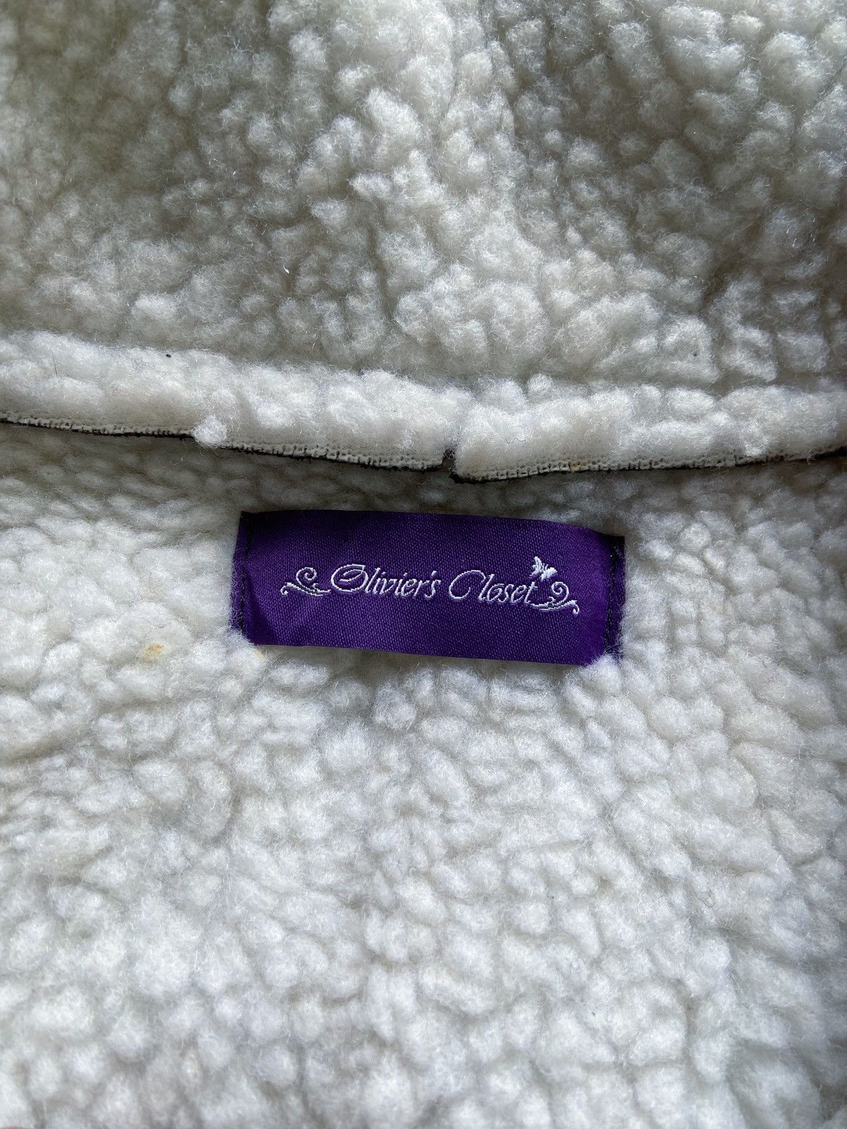 Japanese Brand OLIVER CLOSET BONDAGE SHERPA JACKET Size US L / EU 52-54 / 3 - 8 Thumbnail