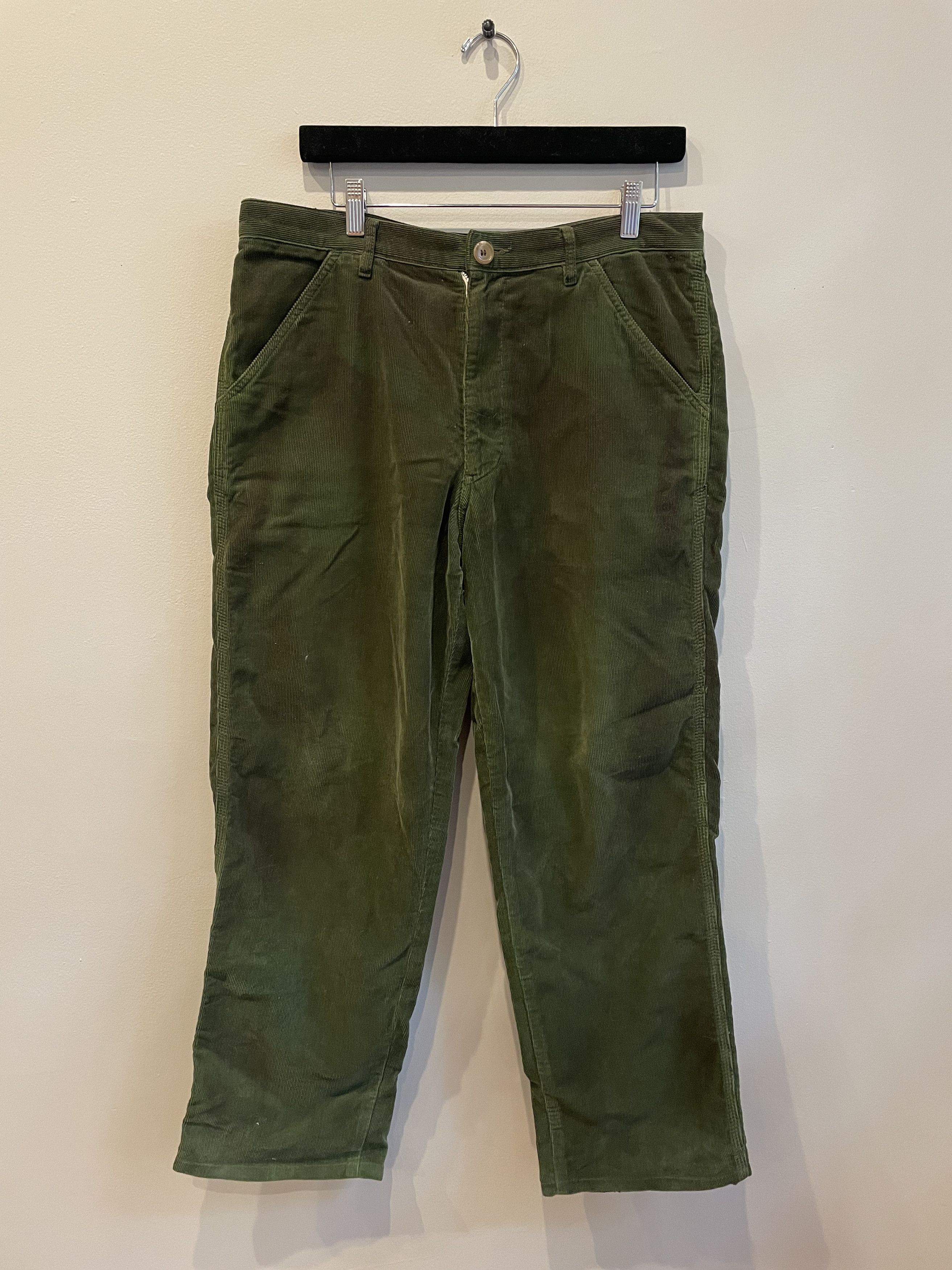 Comme des Garcons Homme Plus 2003 Dyed Corduroy Pants Size US 32 / EU 48 - 1 Thumbnail