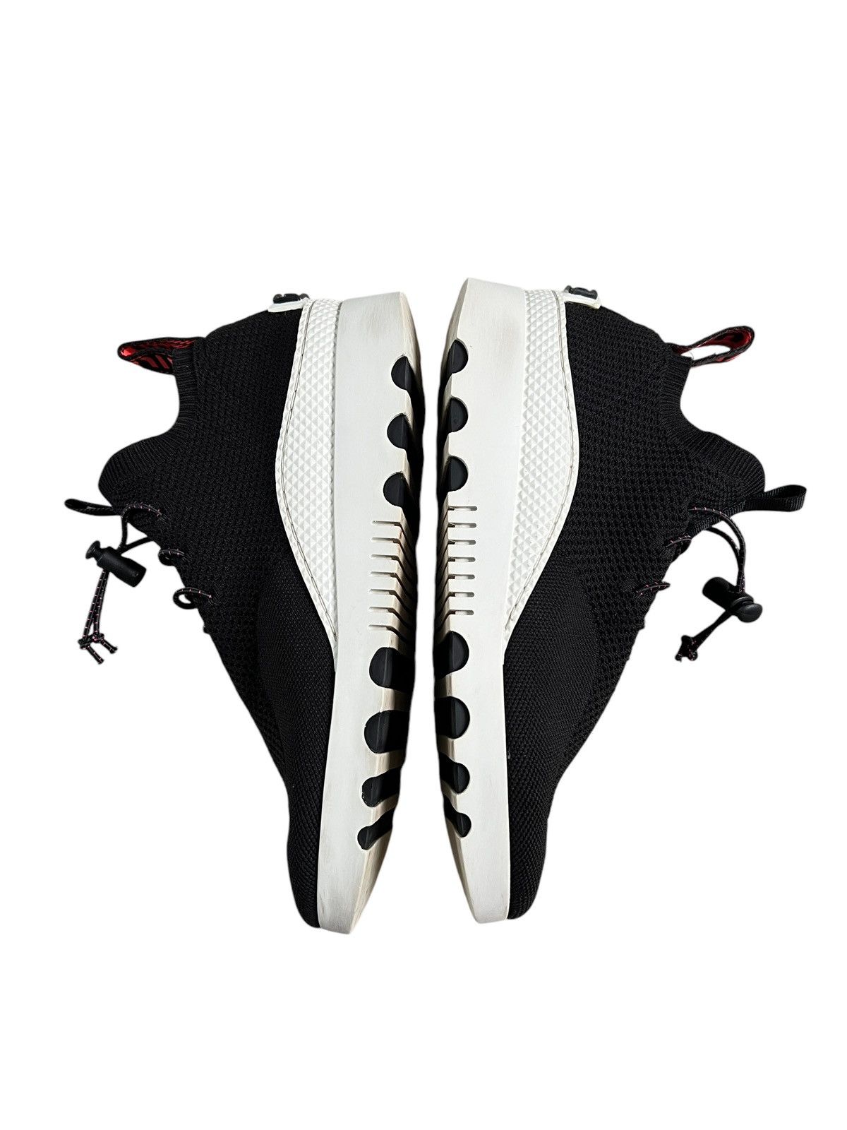 Miu Miu × Prada Miu Miu Black Technical Knit Sneakers Size US 7 / IT 37 - 16 Thumbnail