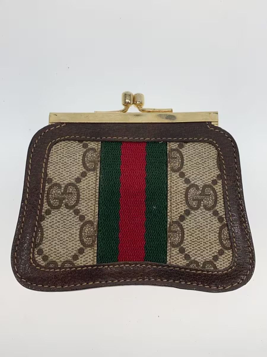 Gucci Gucci Leather Monogram Coin Case Size ONE SIZE - 2 Thumbnail