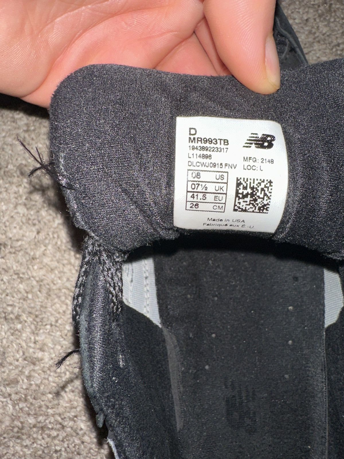 New Balance New Balance 993s Size US 8 / EU 41 - 4 Thumbnail