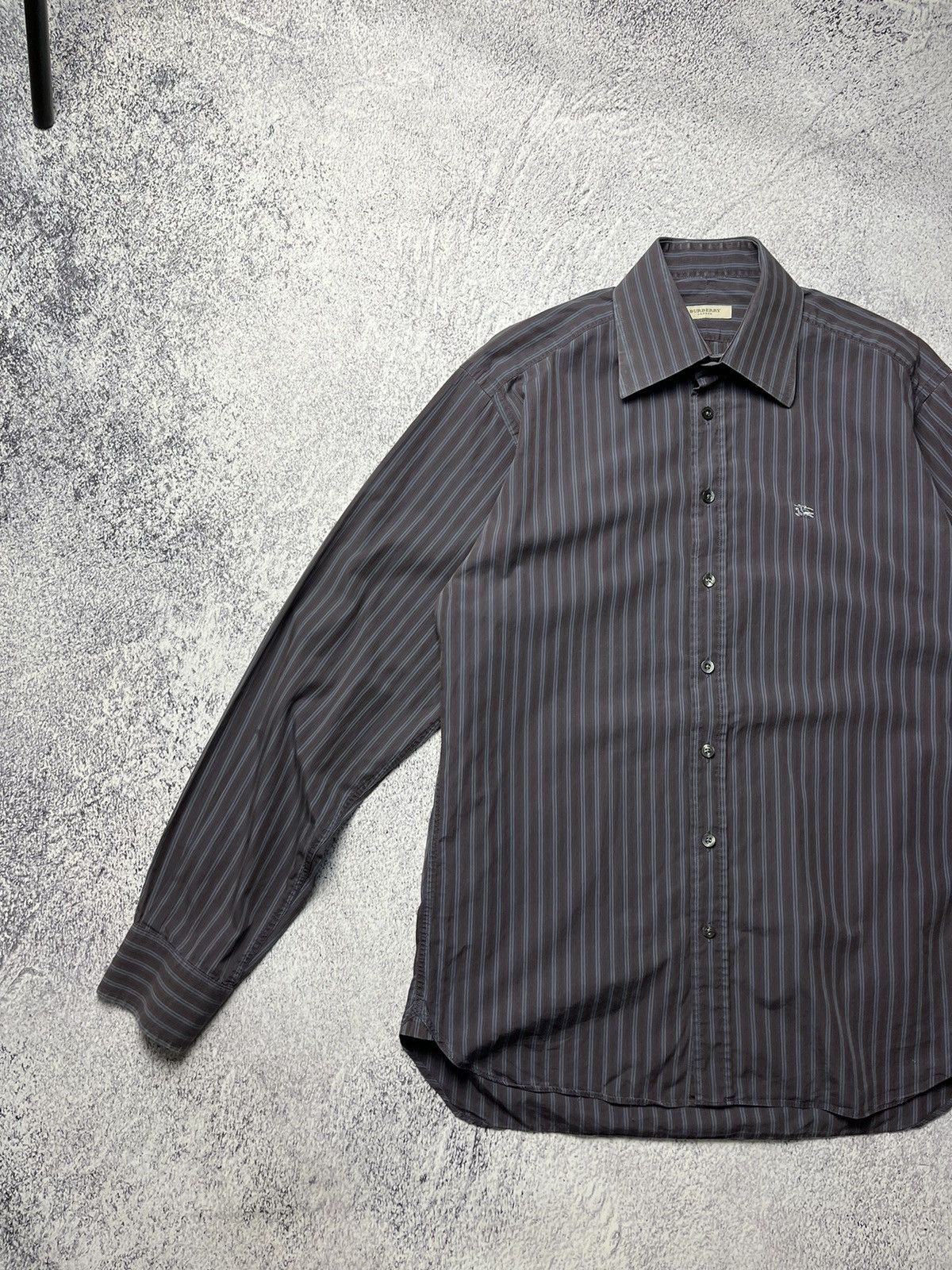 Burberry Burberry Nova Check Long Sleeve Shirt Luxury Size US M / EU 48-50 / 2 - 2 Thumbnail