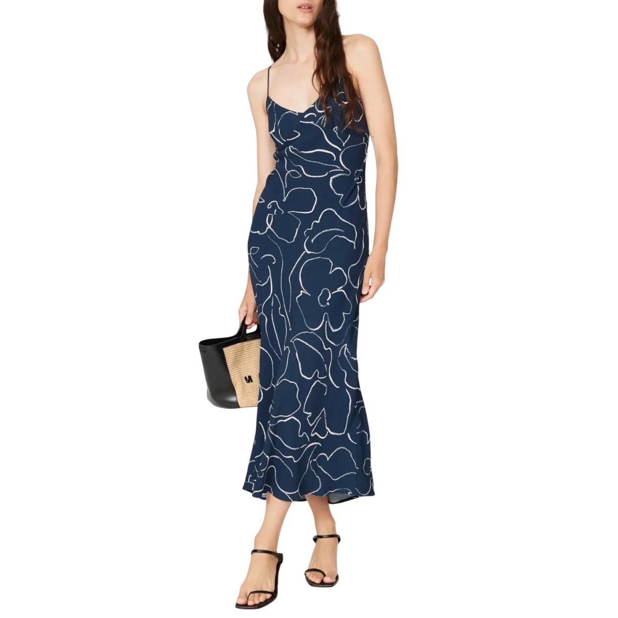 Madewell Madewell Layton Slip Dress in Blue, Size US 4 Size S / US 4 / IT 40 - 2 Thumbnail
