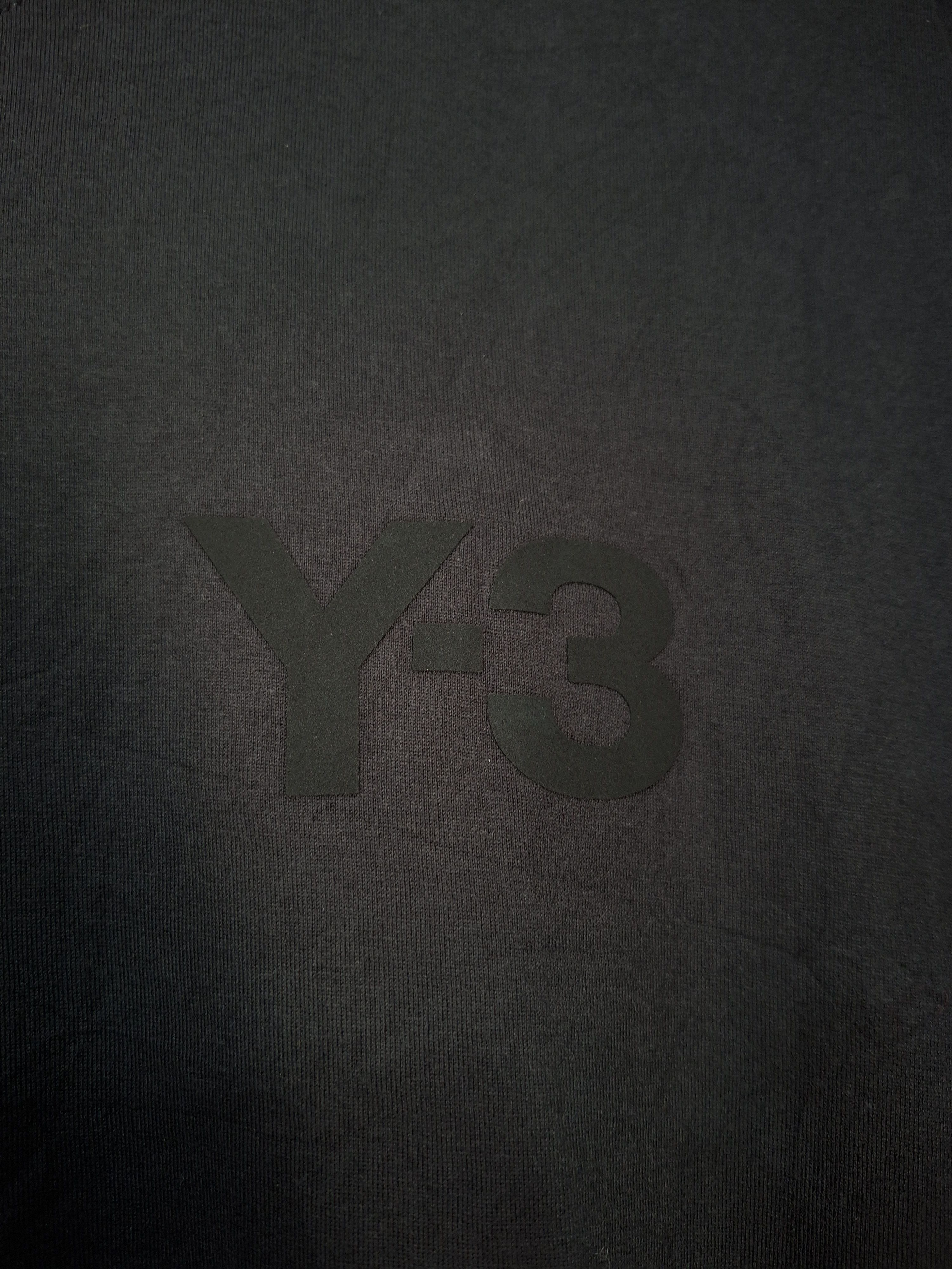 Adidas × Y-3 YOHJI YAMAMOTO X ADIDAS Y-3 LOGO LONGSLEVEE Size US XL / EU 56 / 4 - 4 Thumbnail