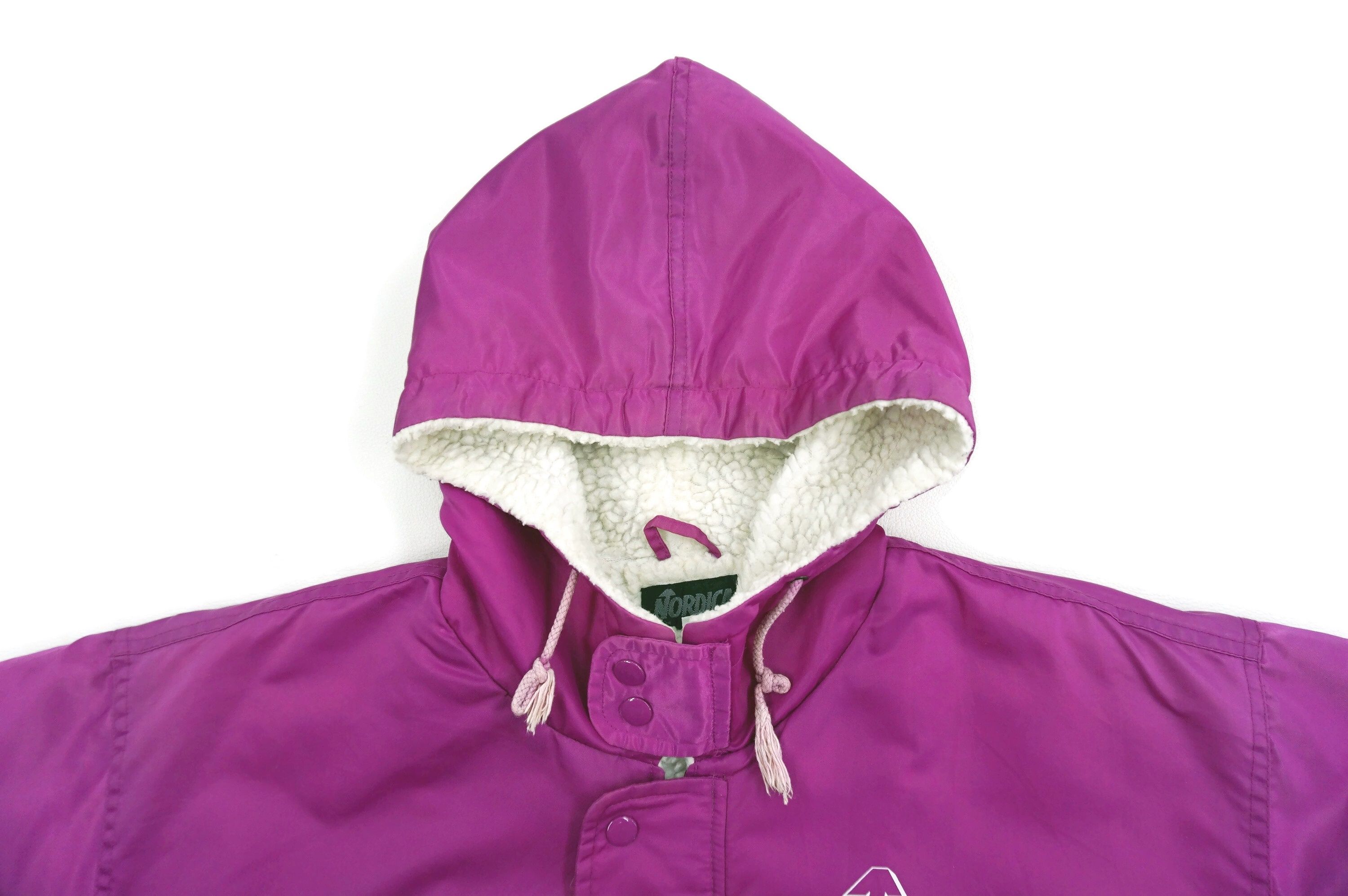 Vintage Nordica Sport System Big Logo Sherpa Lined Hooded Jacket Size US M / EU 48-50 / 2 - 4 Thumbnail