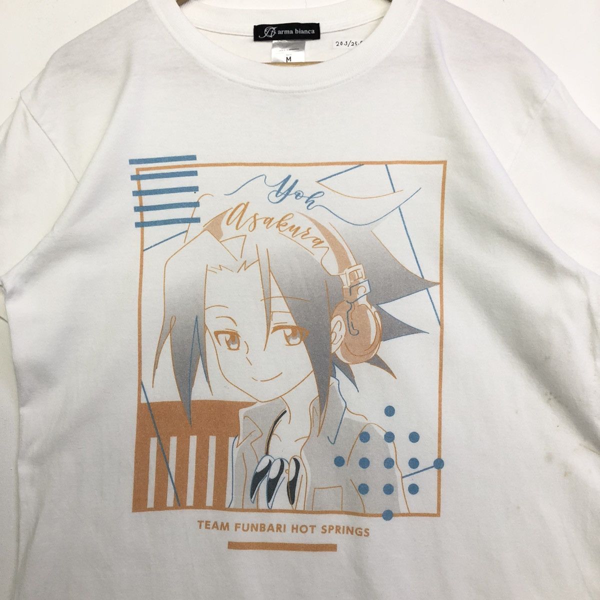 Anime Shaman King Anime Series Yoh Asakura Anime Tshirt Size US M / EU 48-50 / 2 - 2 Thumbnail