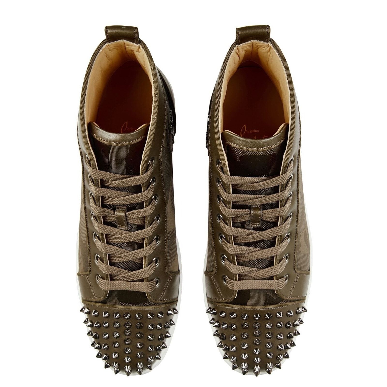 Christian Louboutin Christian Louboutin Spikes Orlato Flat High Top Sneaker 42 9 Size US 9 / EU 42 - 6 Thumbnail