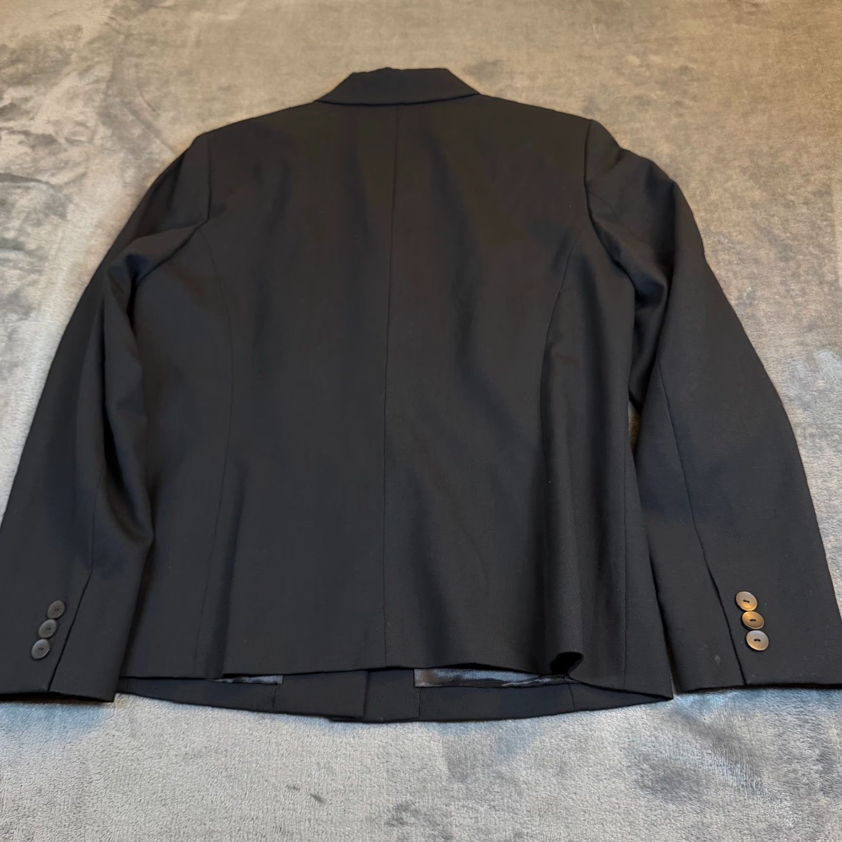 Pendleton VINTAGE Pendleton Black Wool Blend Blazer Skirt Suit Set Womens Size 8 Career Business Size 30" / US 8 / IT 44 - 5 Thumbnail