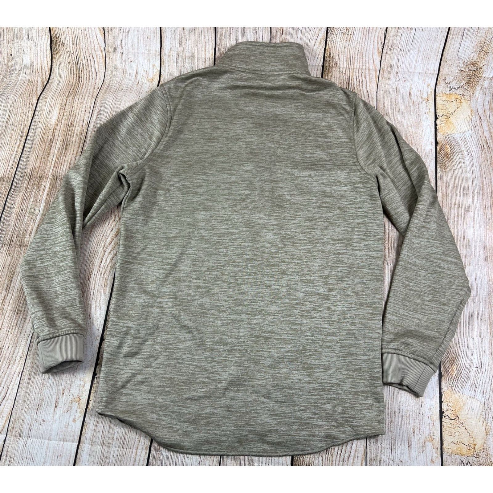 Under Armour Under Armour Mens Shirt Tan Brown Coldgear 1/2 Zip Pullover Loose Size Small Size US S / EU 44-46 / 1 - 2 Thumbnail