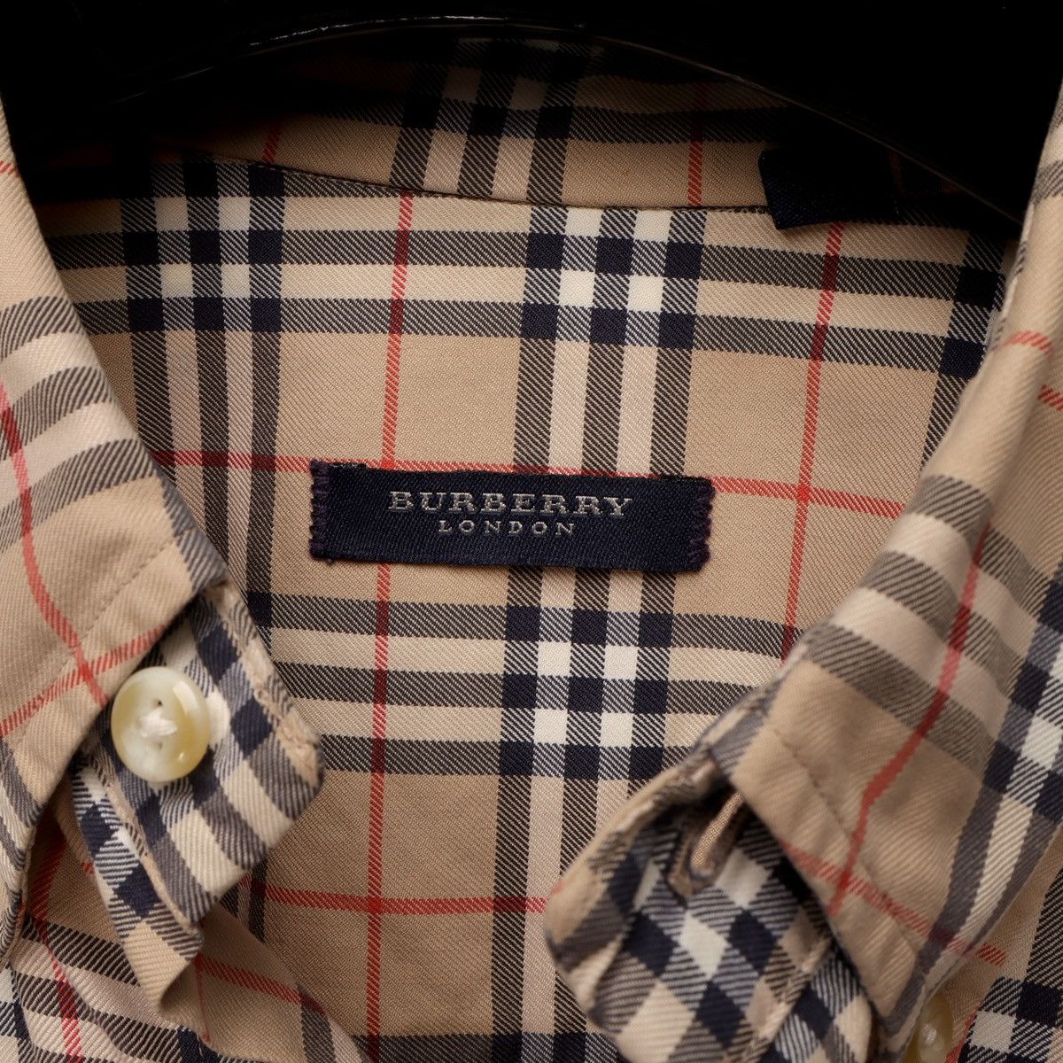 Burberry Vintage BURBERRY Nova Check Long Sleeve Shirt Made In USA Size US L / EU 52-54 / 3 - 6 Thumbnail