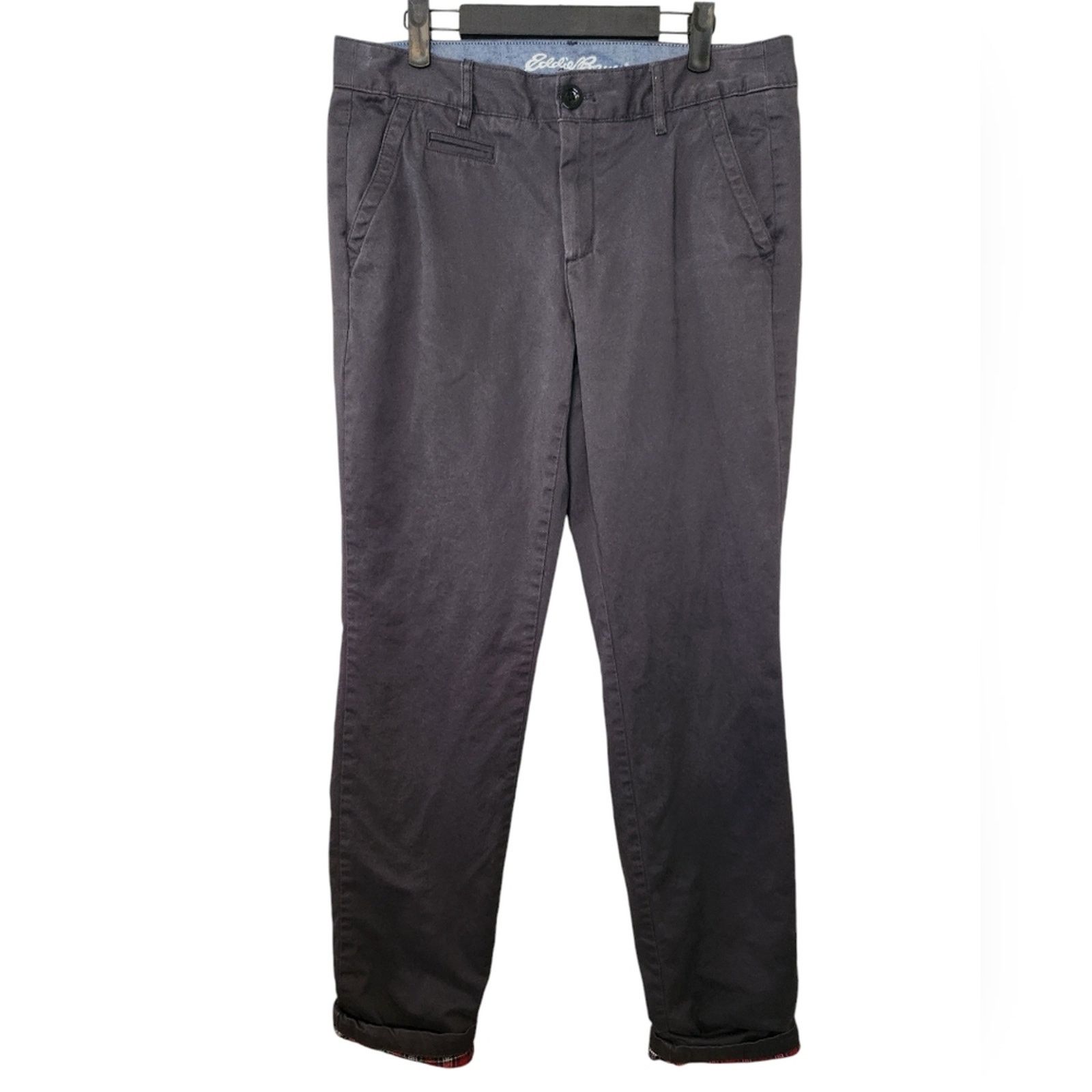 Eddie Bauer Eddie Bauer Flannel Lined Pants 10 Tall Long Inseam Size 30" / US 8 / IT 44 - 1 Thumbnail