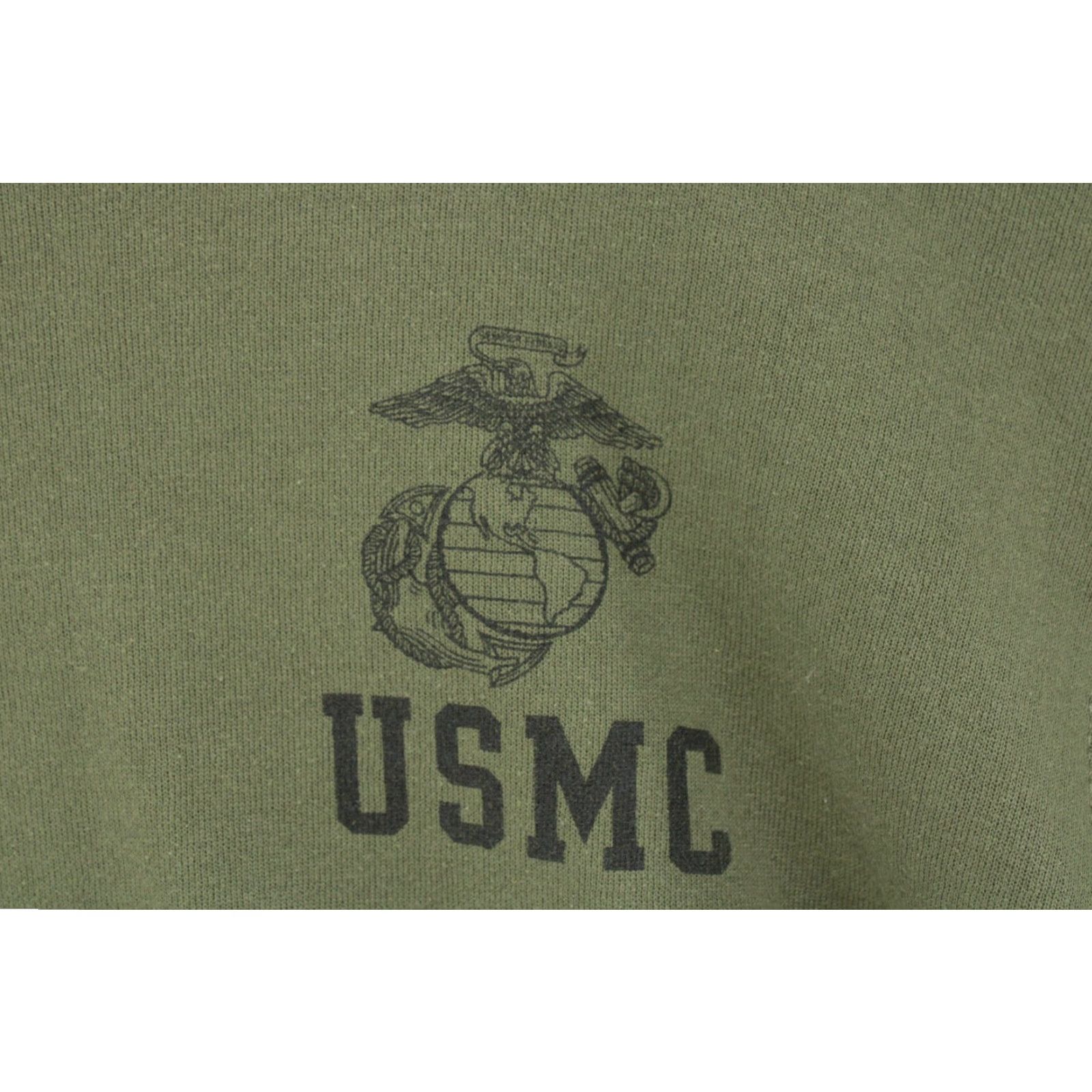 Soffe VINTAGE United States Marine Corps Crewneck Sweatshirt Mens M Green Made USA Size US M / EU 48-50 / 2 - 2 Thumbnail