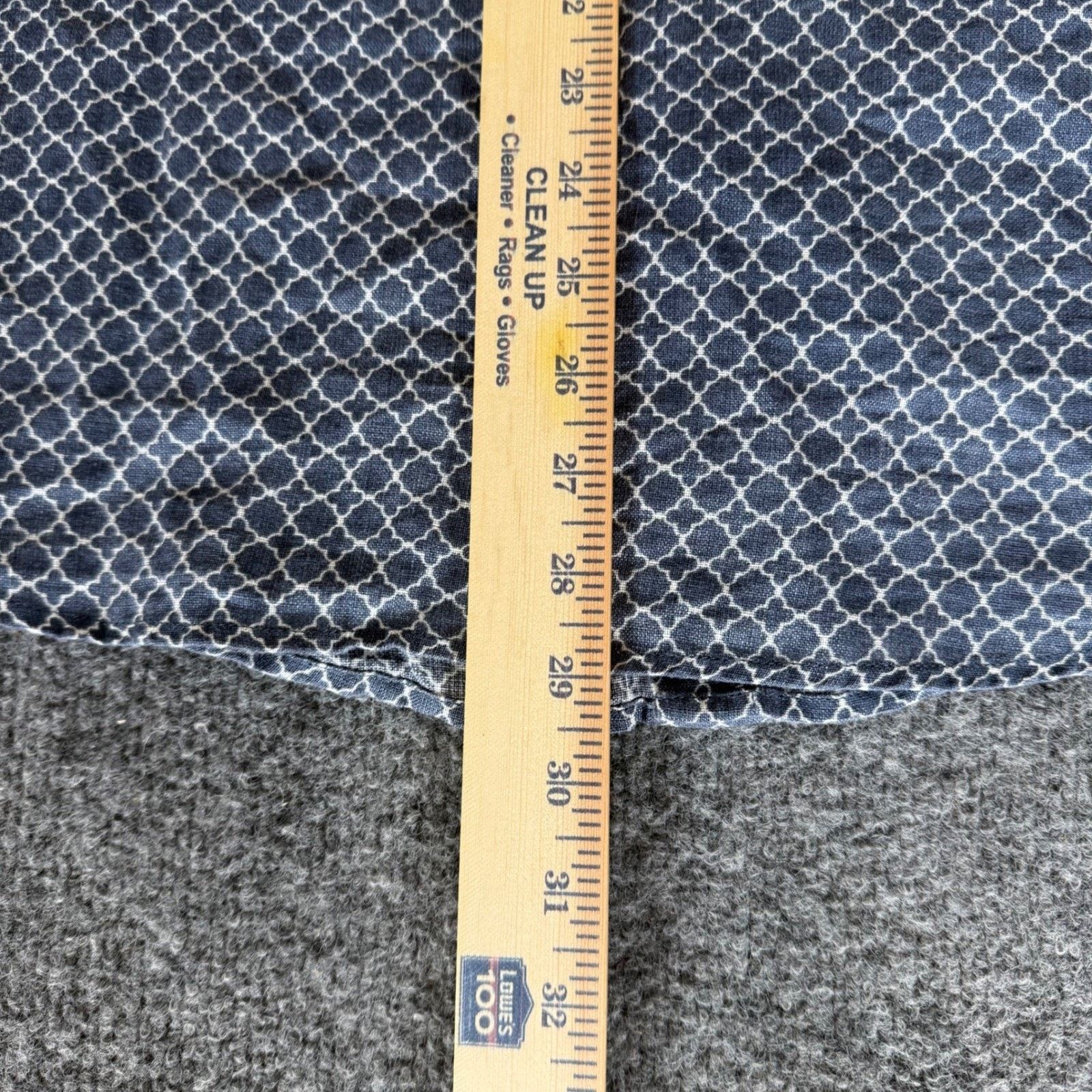 Other Daniel Hechter Paris Linen Shirt Mens XL Geometric Casual Size US XL / EU 56 / 4 - 6 Thumbnail